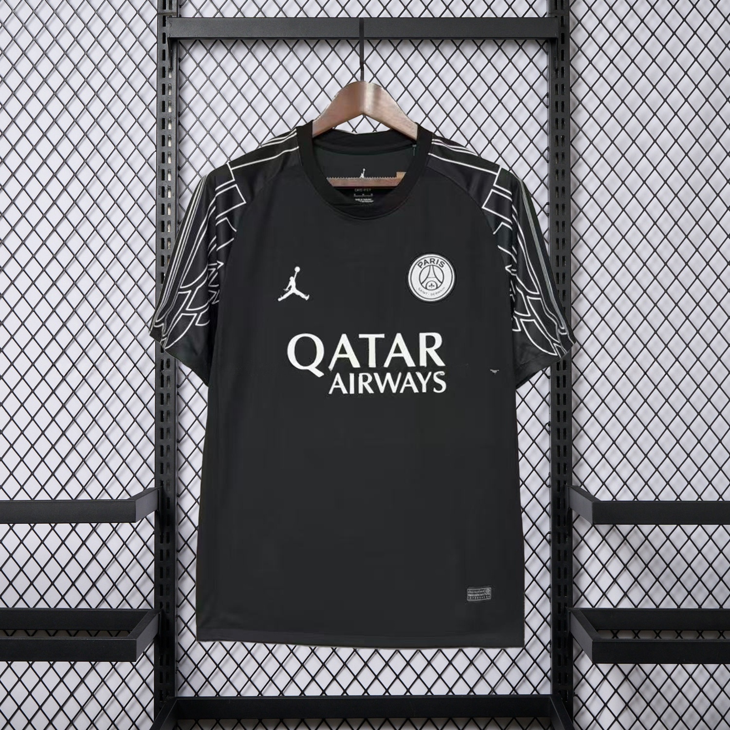 Paris Saint-Germain PSG 25-26 JD Black Special Jersey - Fans Version - ReplicasJersey