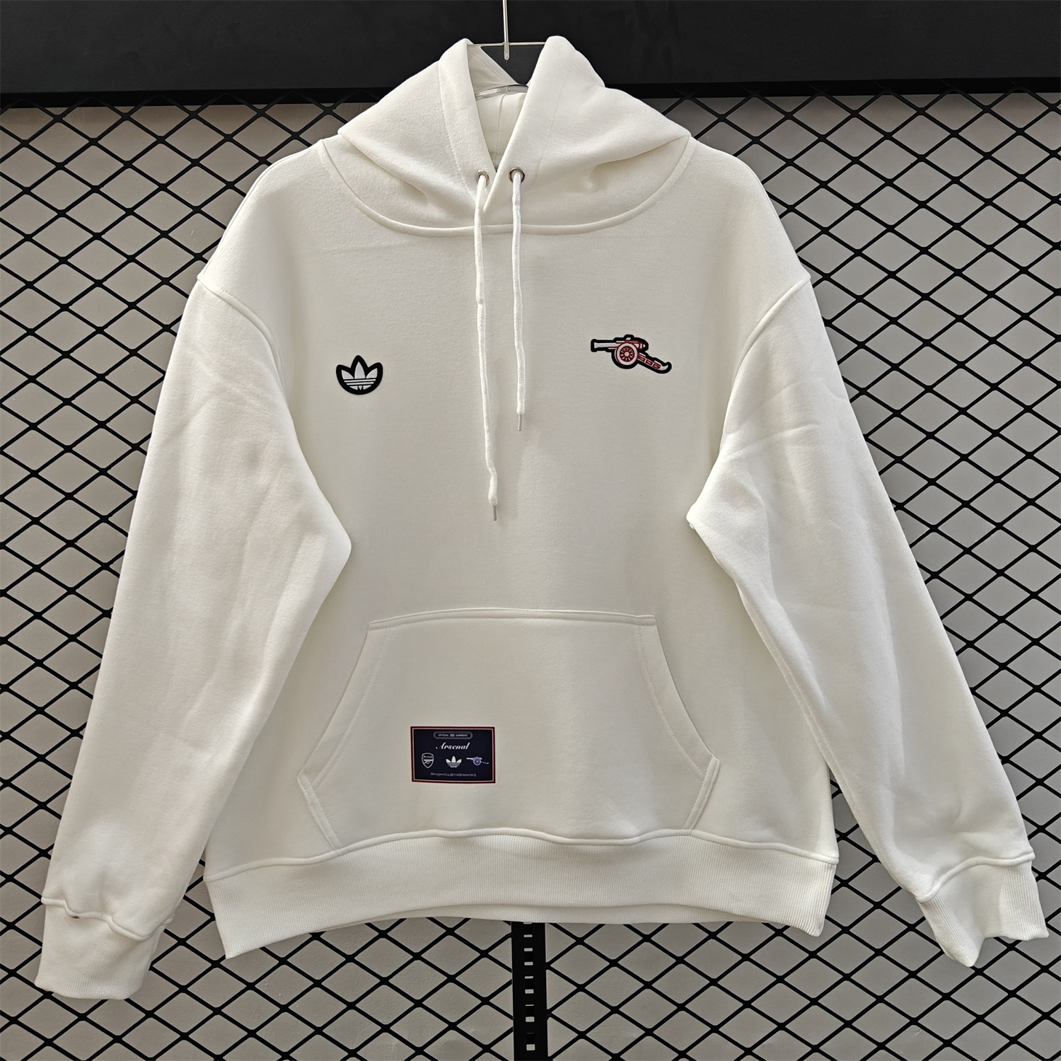 Arsenal 25-26 Originals Terrace Icon Unisex Pullover Hoodie - ReplicasJersey