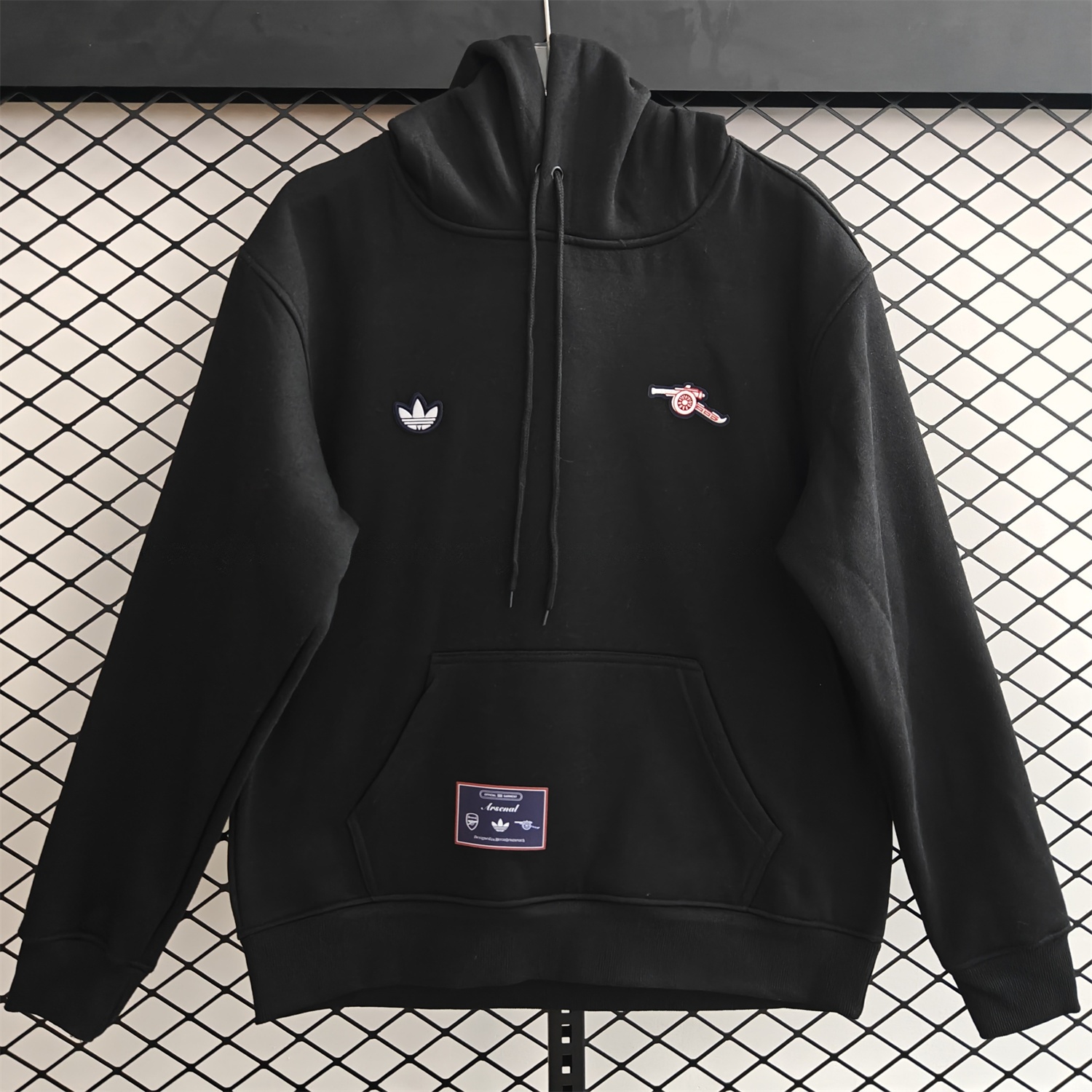 Arsenal 25-26 Originals Terrace Icon Unisex Pullover Hoodie - ReplicasJersey