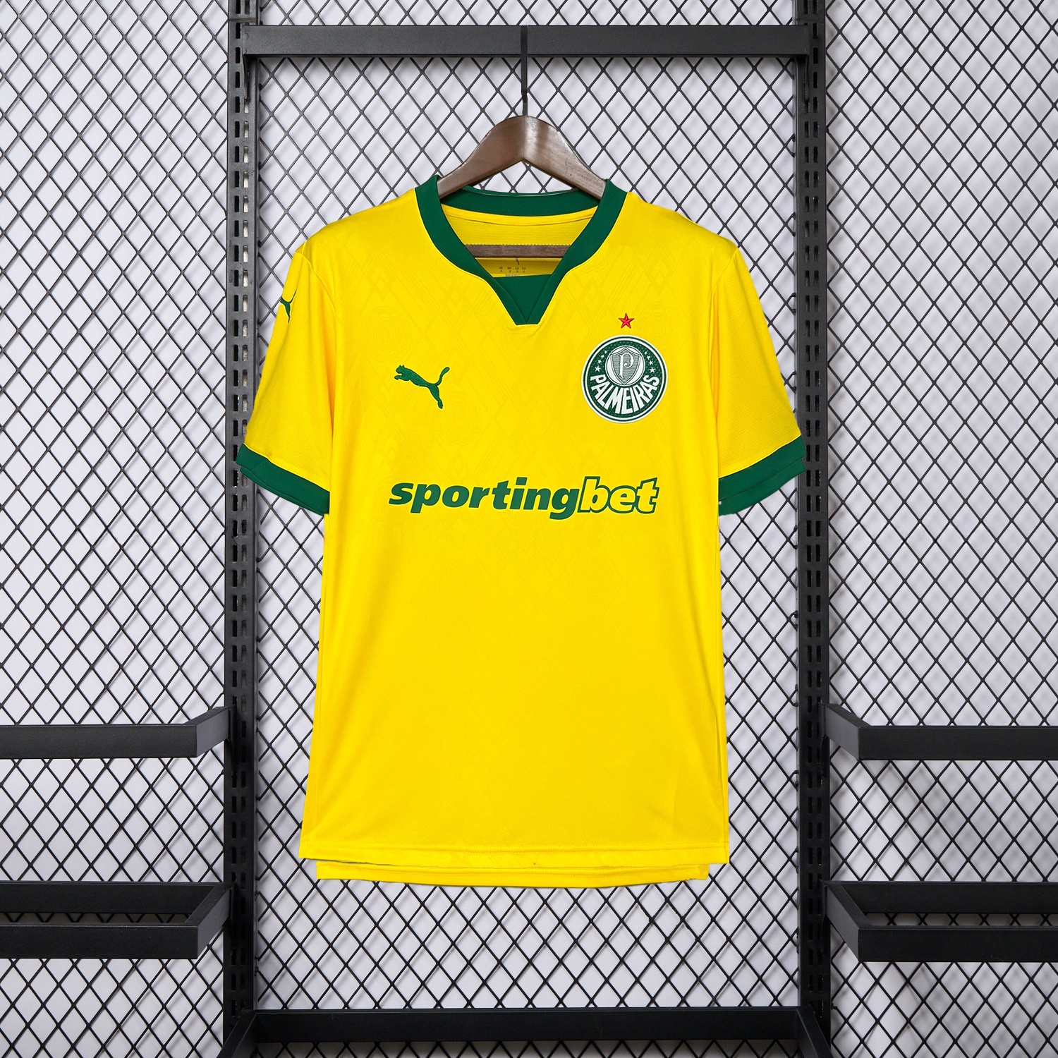 Palmeiras 25-26 Third Yellow Jersey - Fans Version - ReplicasJersey