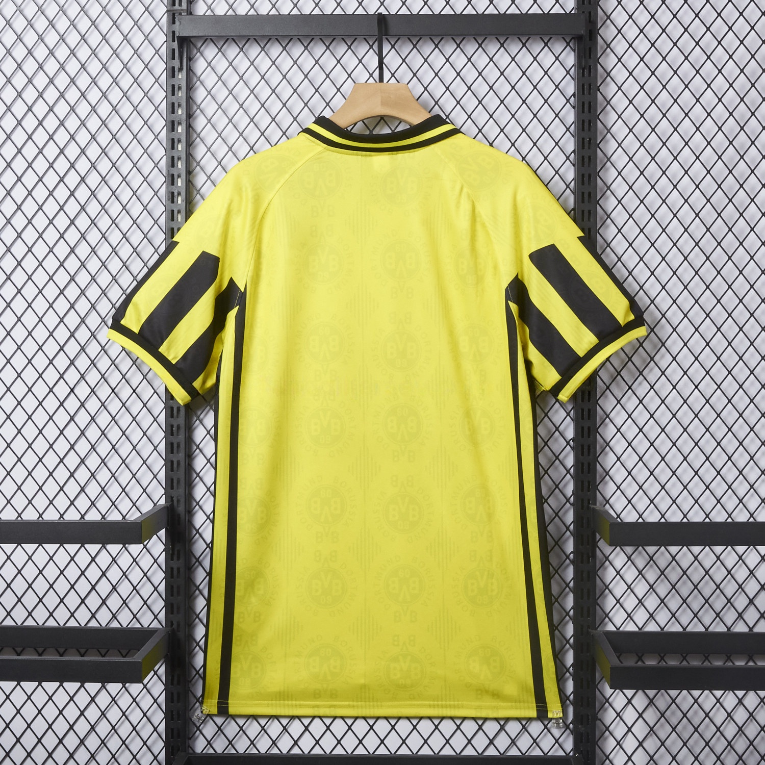 Retro Dortmund 1996-97 Home Jersey - ReplicasJersey
