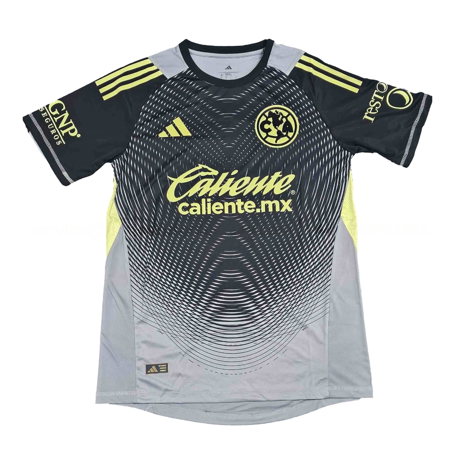 Club América 25-26 Goalkeeper Black Jersey - Fans Version - ReplicasJersey
