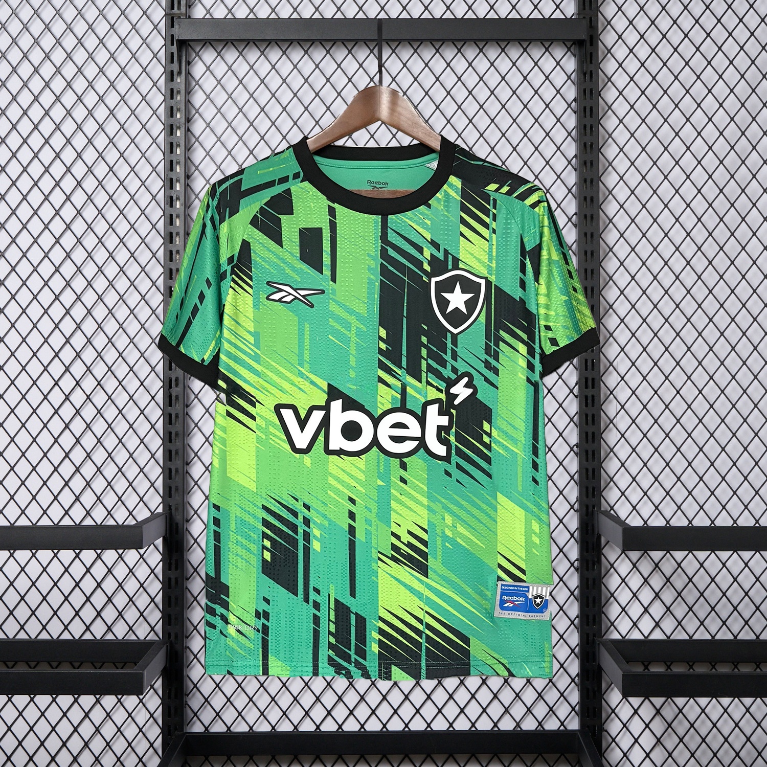 Botafogo 25-26 Green And Black Training Jersey - Fans Version - ReplicasJersey