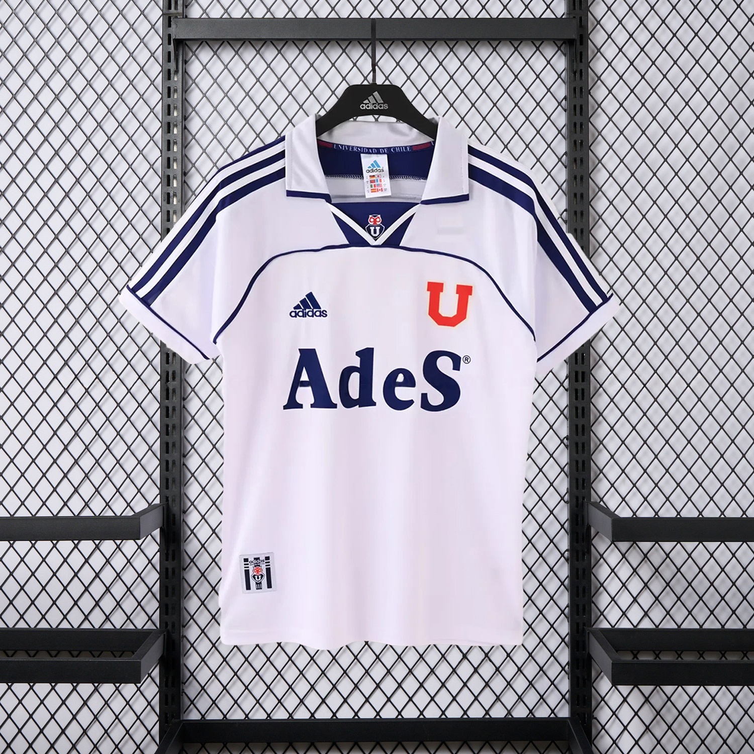 Retro Universidad De Chile 1999-00 Away White Jersey - ReplicasJersey