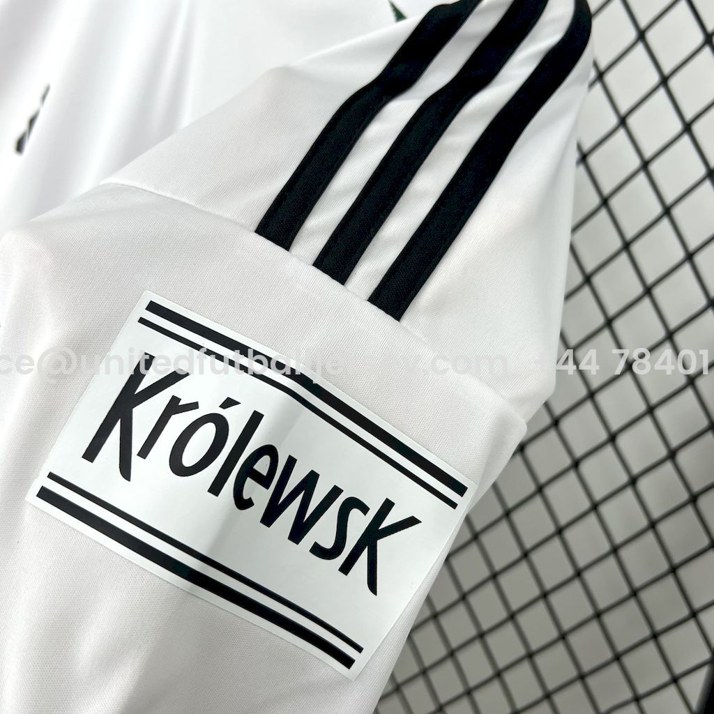 Legia Warszawa 25-26 Home White Jersey - Fans Version - ReplicasJersey