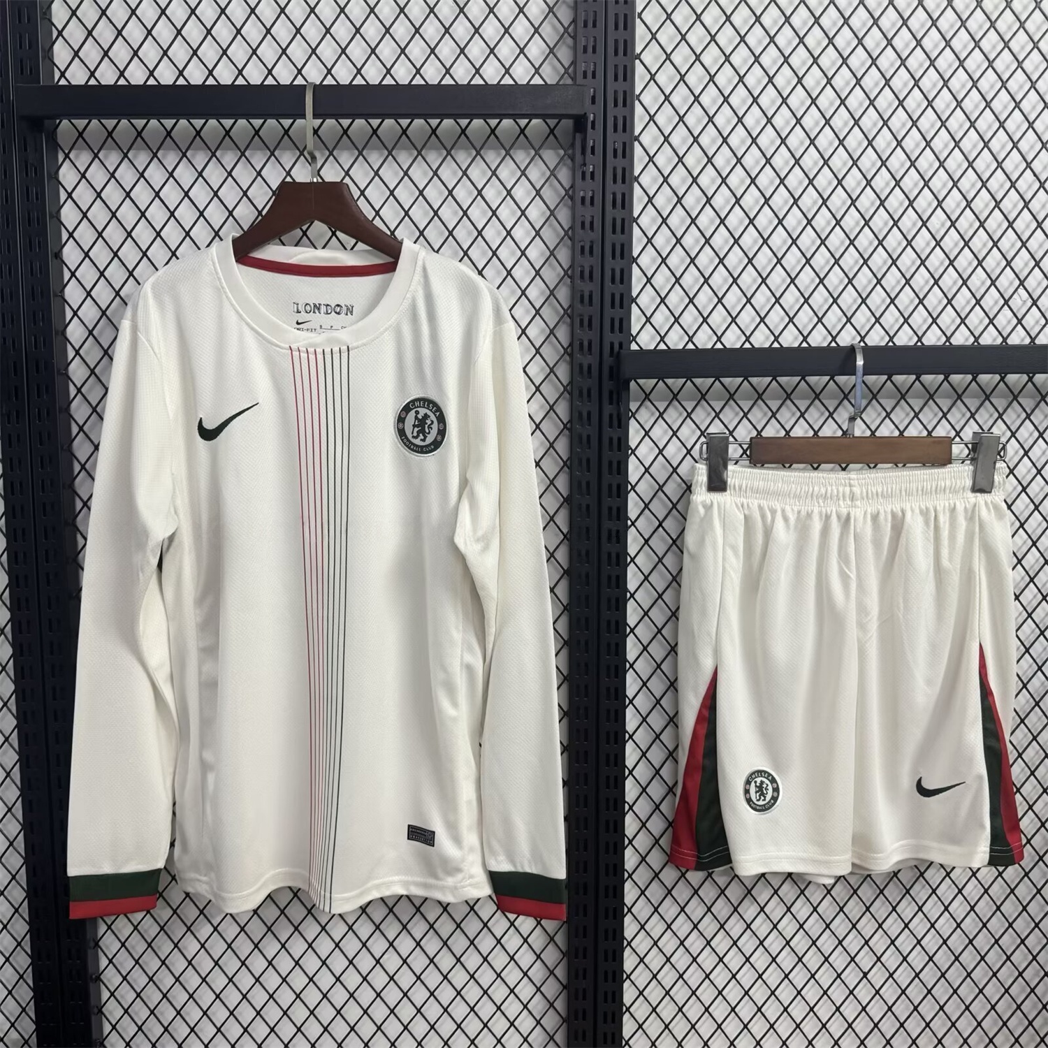 C.H.E.L.S.E.A 25-26 Away Long Sleeves Unsponsored Kids Kit - ReplicasJersey