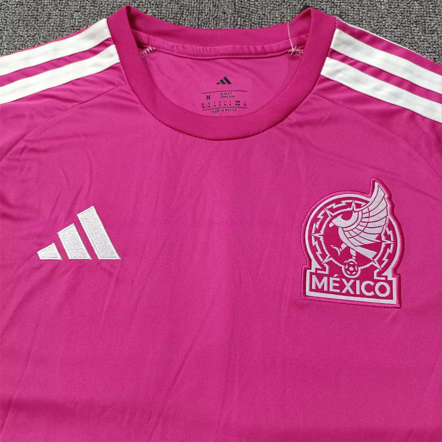 Mexico 25-26 Pink Goalkeeper Long Sleeves Jersey (Leaked Version) - Fans Version - ReplicasJersey