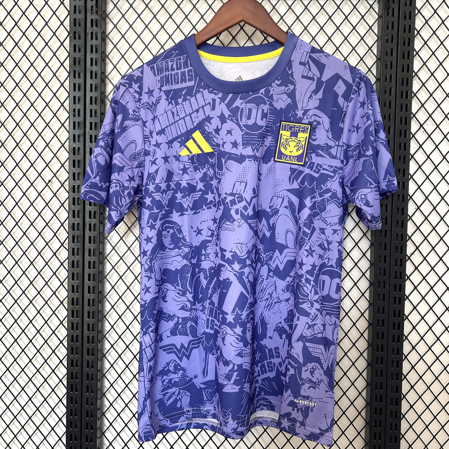 Tigres UANL 25-26 Blue And Purple Pre-match Training Jersey - Fans Version - ReplicasJersey