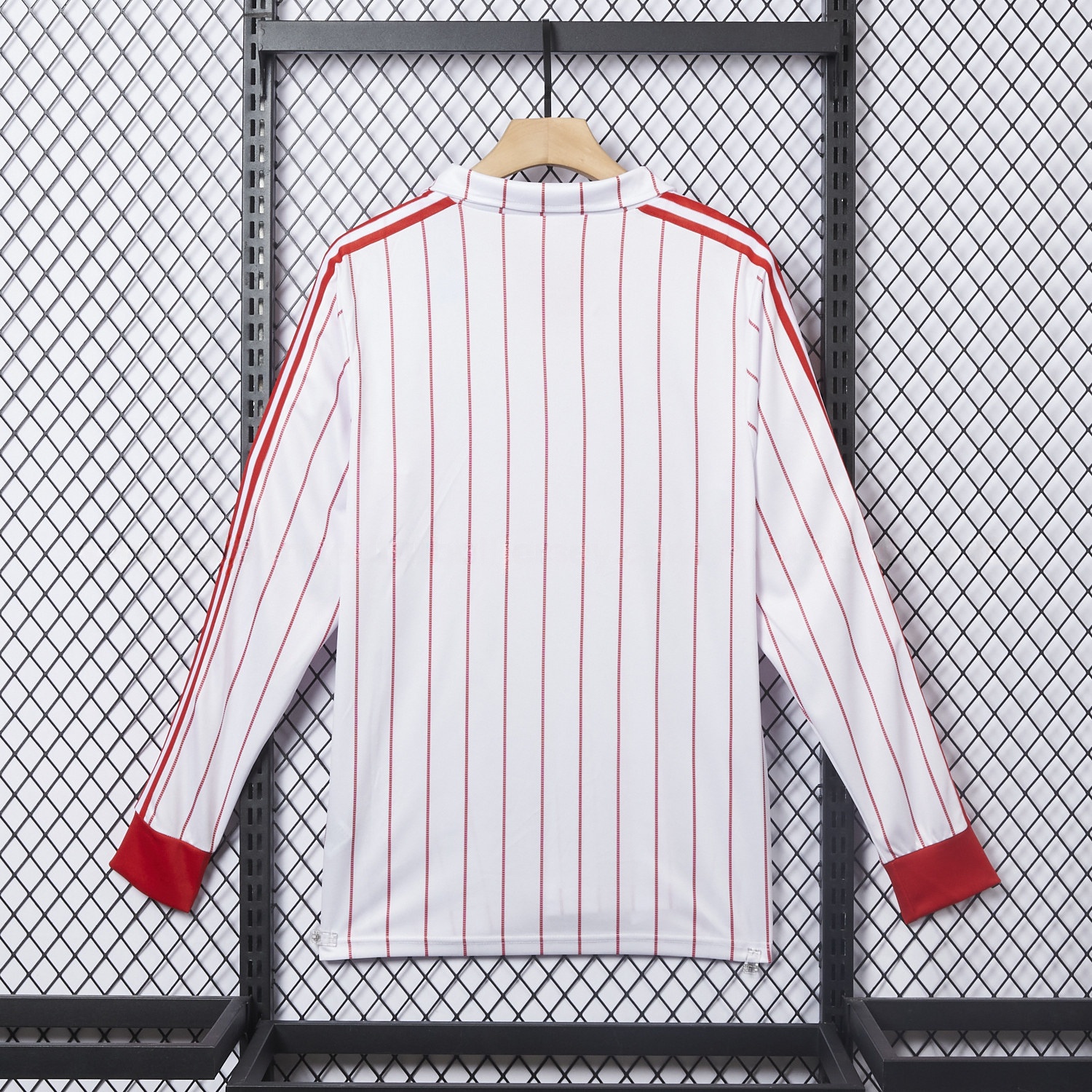 Retro Hamburger SV 1982-83 Home Long Sleeves Jersey - ReplicasJersey