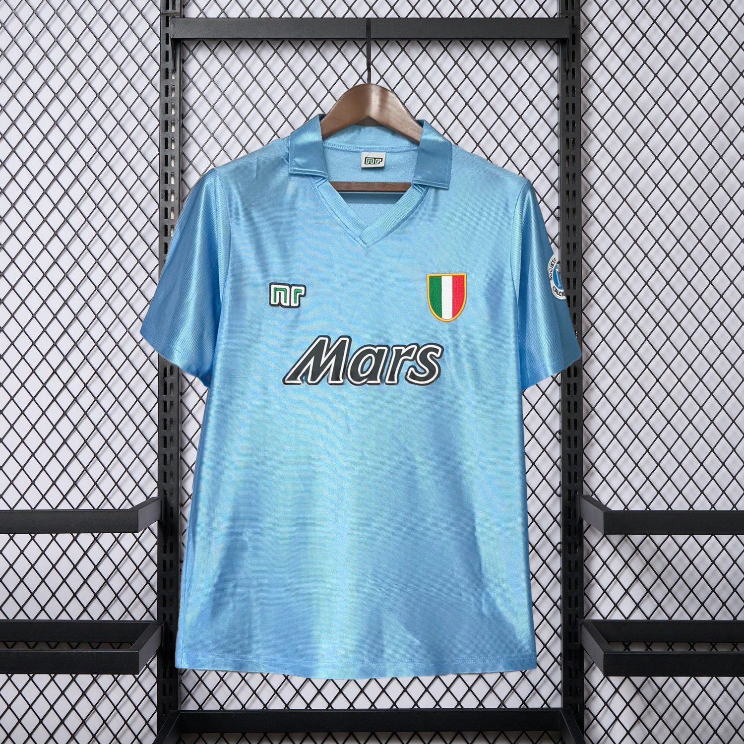 Retro Napoli 1990-91 Home Blue Jersey - ReplicasJersey