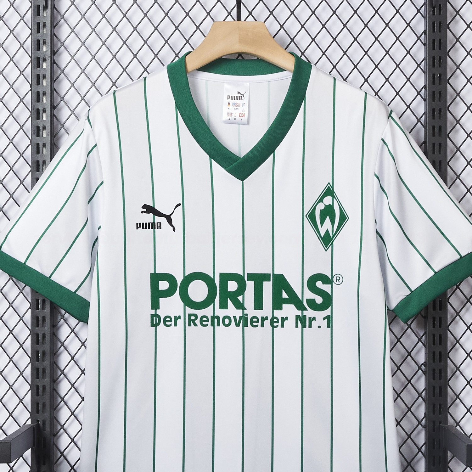 Retro Werder Bremen 1987-88 Home Jersey - ReplicasJersey