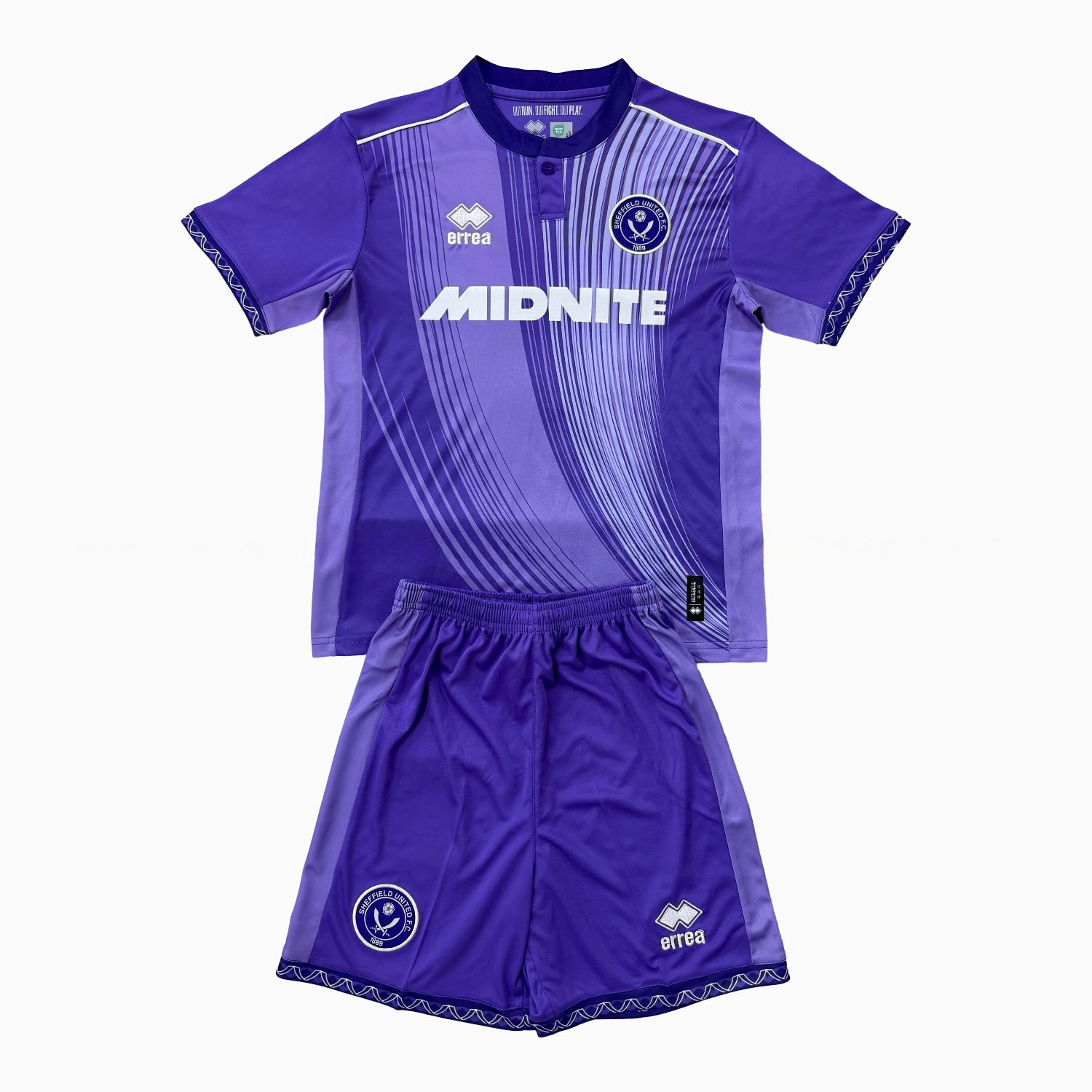 Sheffield United 25-26 Third Men's Adult Jersey Set - Fans Version - ReplicasJersey