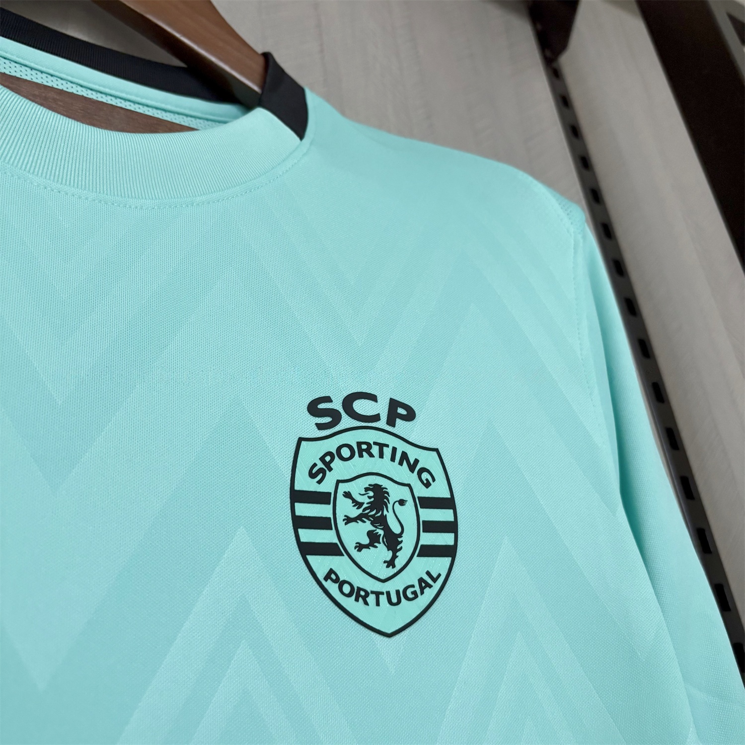 Sporting CP 25-26 Third Cyan Jersey - Fans Version - ReplicasJersey
