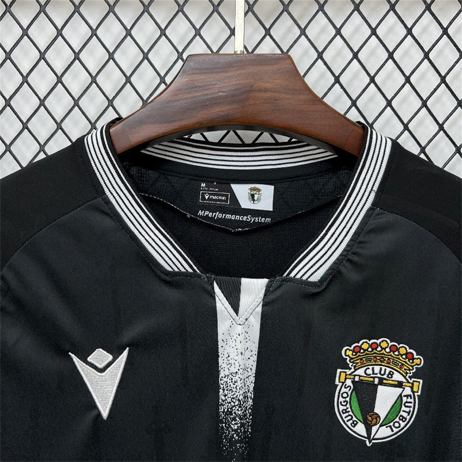 Burgos 25-26 Away Black Jersey - Fans Version - ReplicasJersey
