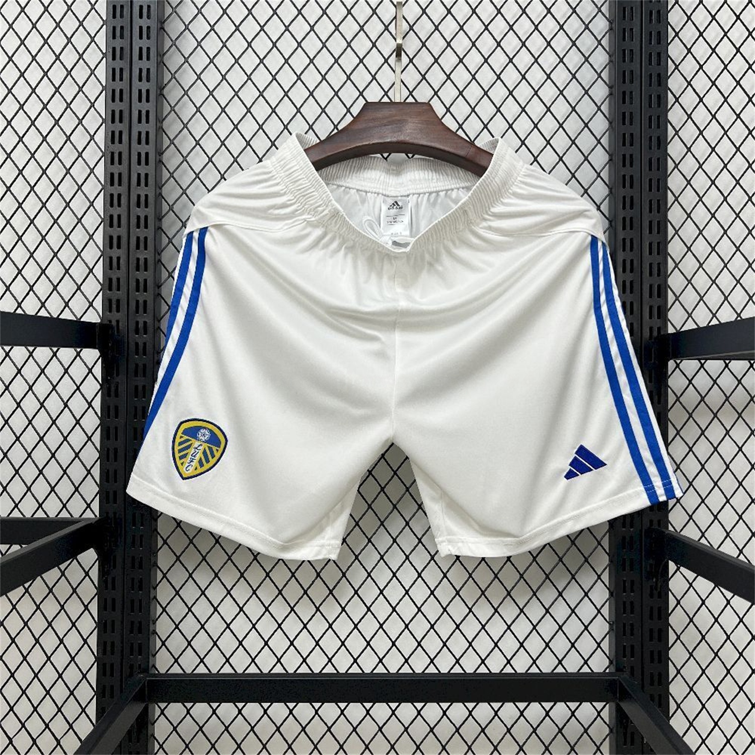 Leeds United 25-26 Home White Shorts - Fans Version - ReplicasJersey