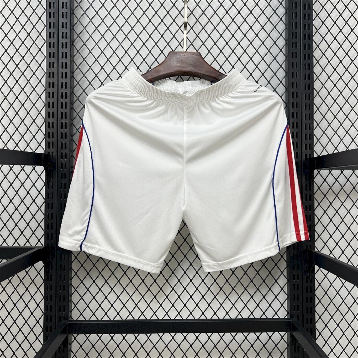 Lyon 25-26 Home White Shorts - Fans Version - ReplicasJersey