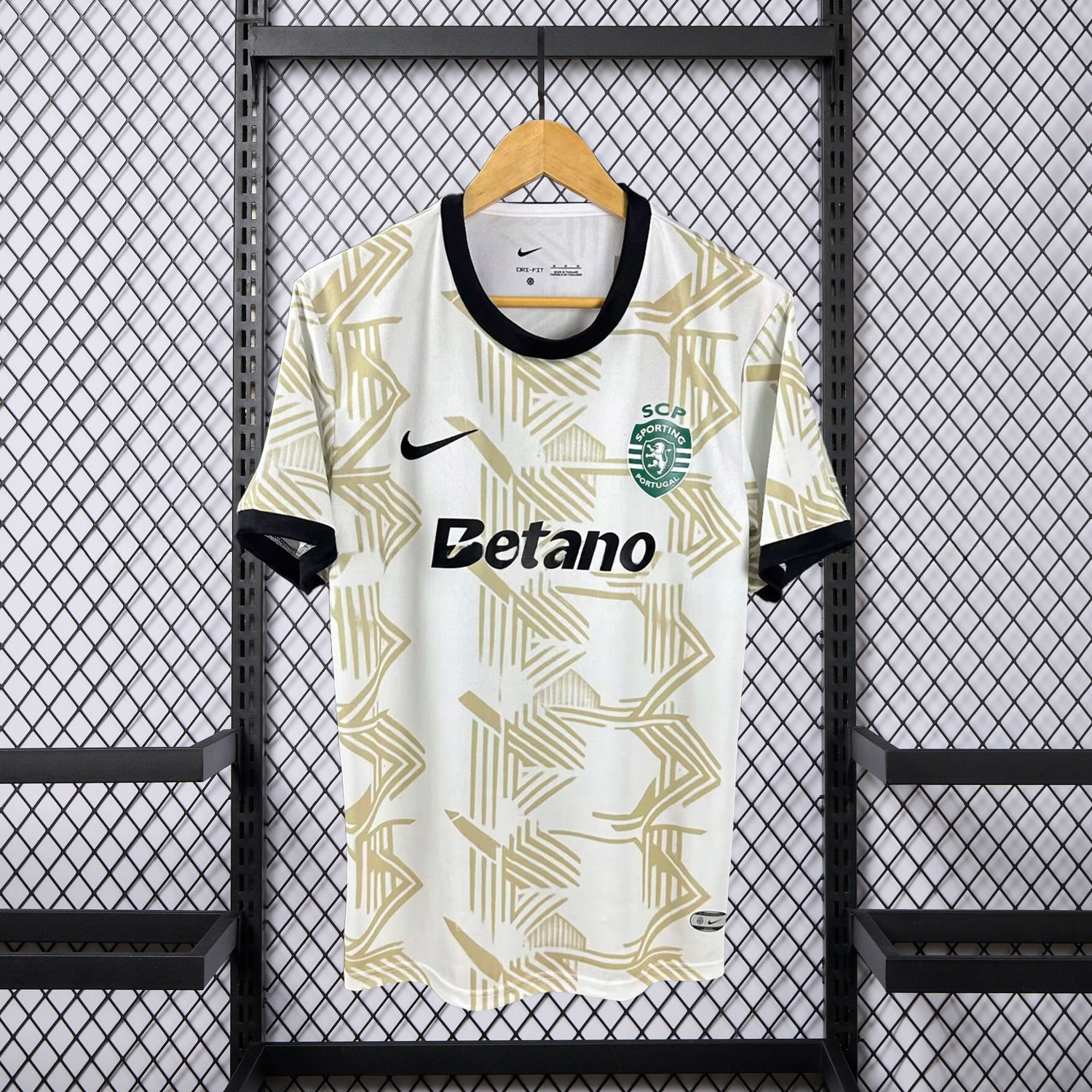 Sporting CP 25-26 Yellow And White Special Jersey - Fans Version - ReplicasJersey