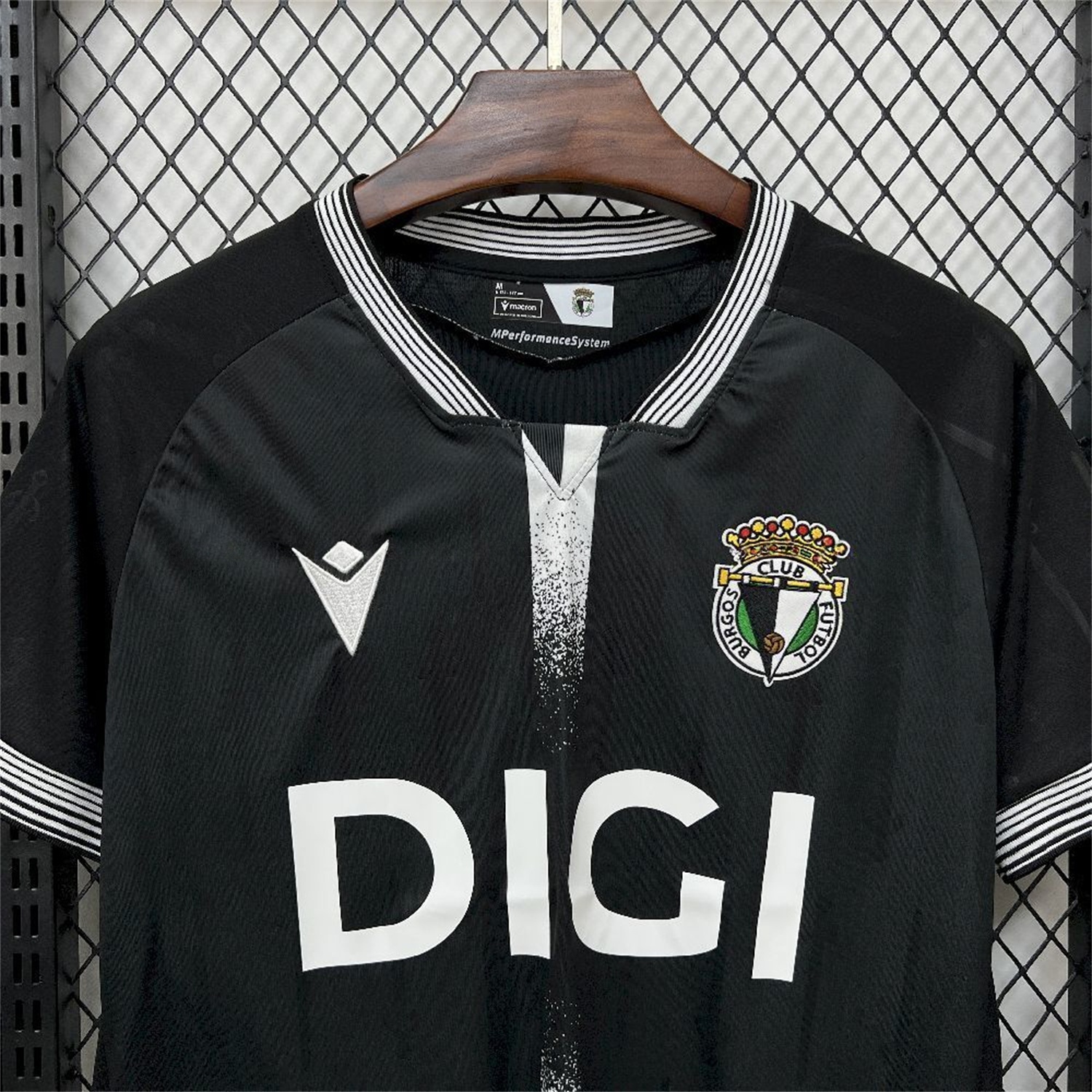 Burgos 25-26 Away Black Jersey - Fans Version - ReplicasJersey