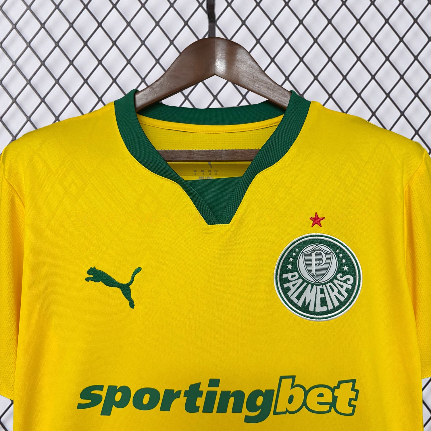 Palmeiras 25-26 Third Yellow Jersey - Fans Version - ReplicasJersey