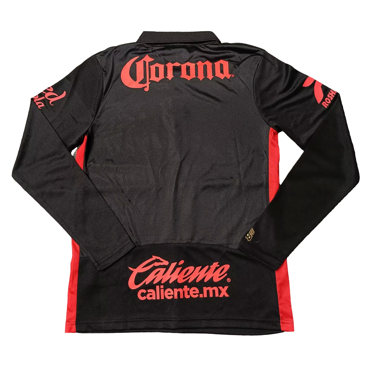 Toluca 25-26 Third Black Long Sleeves Jersey with Star - Player Version - ReplicasJersey