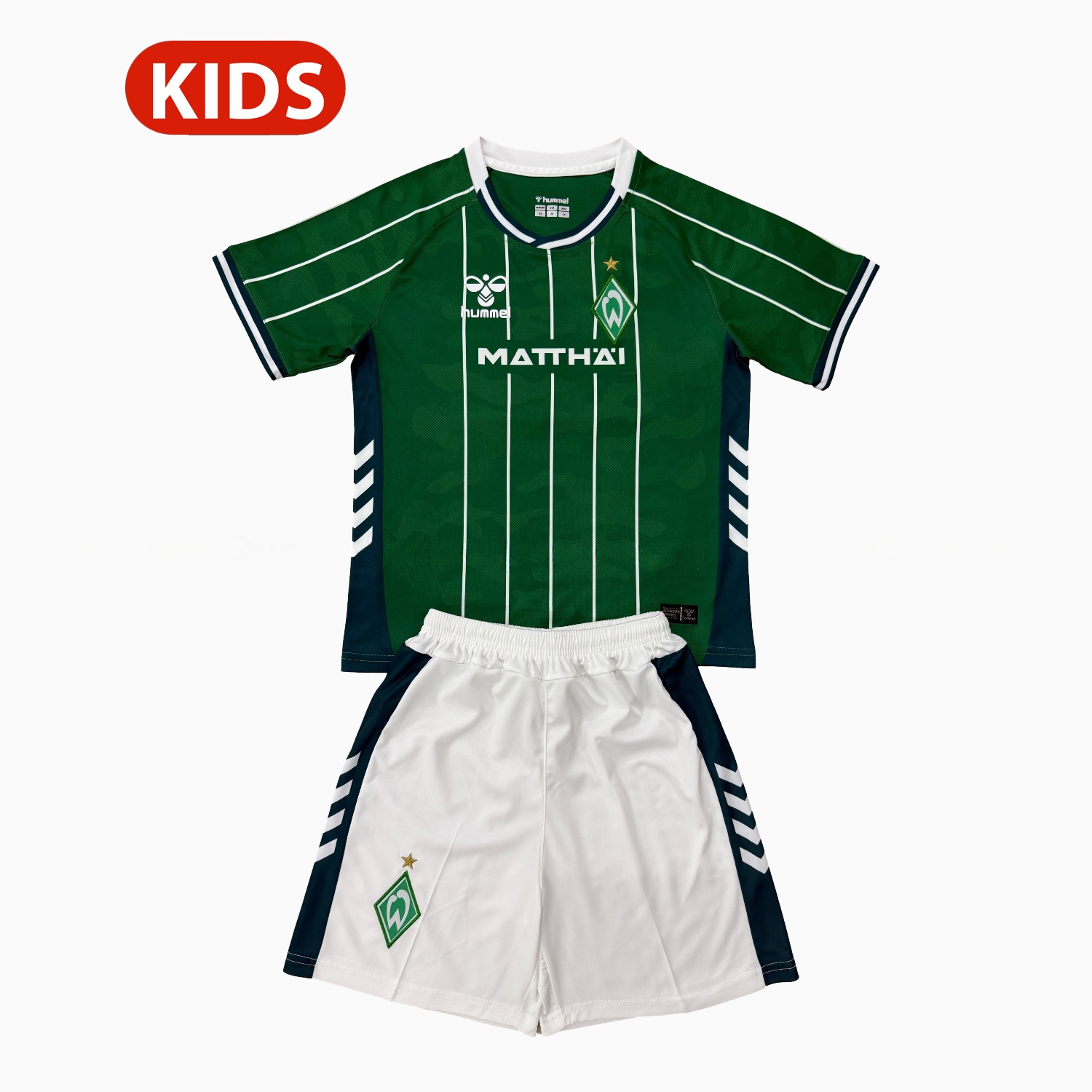 Werder Bremen 25-26 Home Kids Kit - ReplicasJersey
