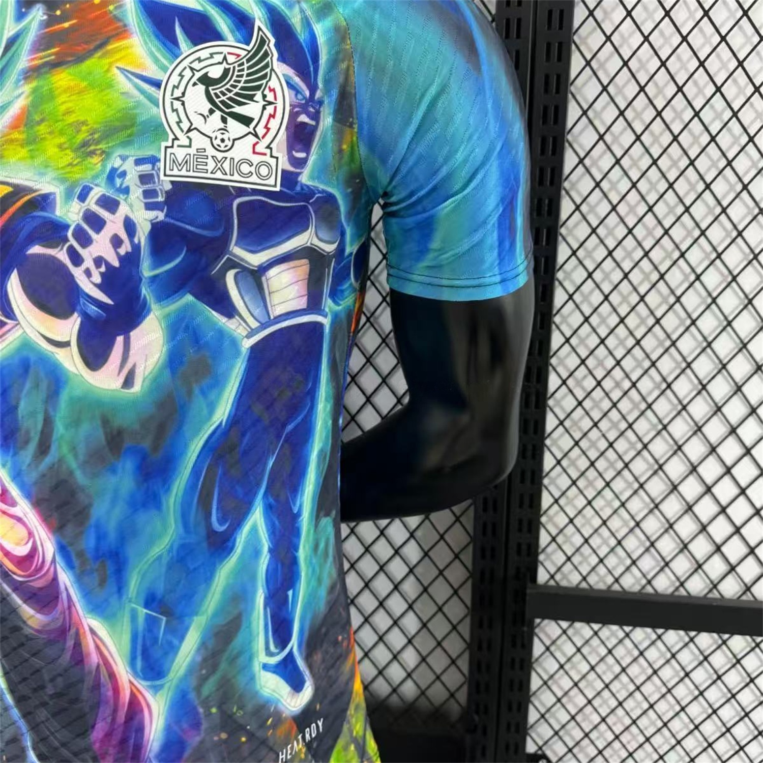 Mexico 25-26 Dragon Ball Goku And Bejita Special Jersey - Player Version - ReplicasJersey