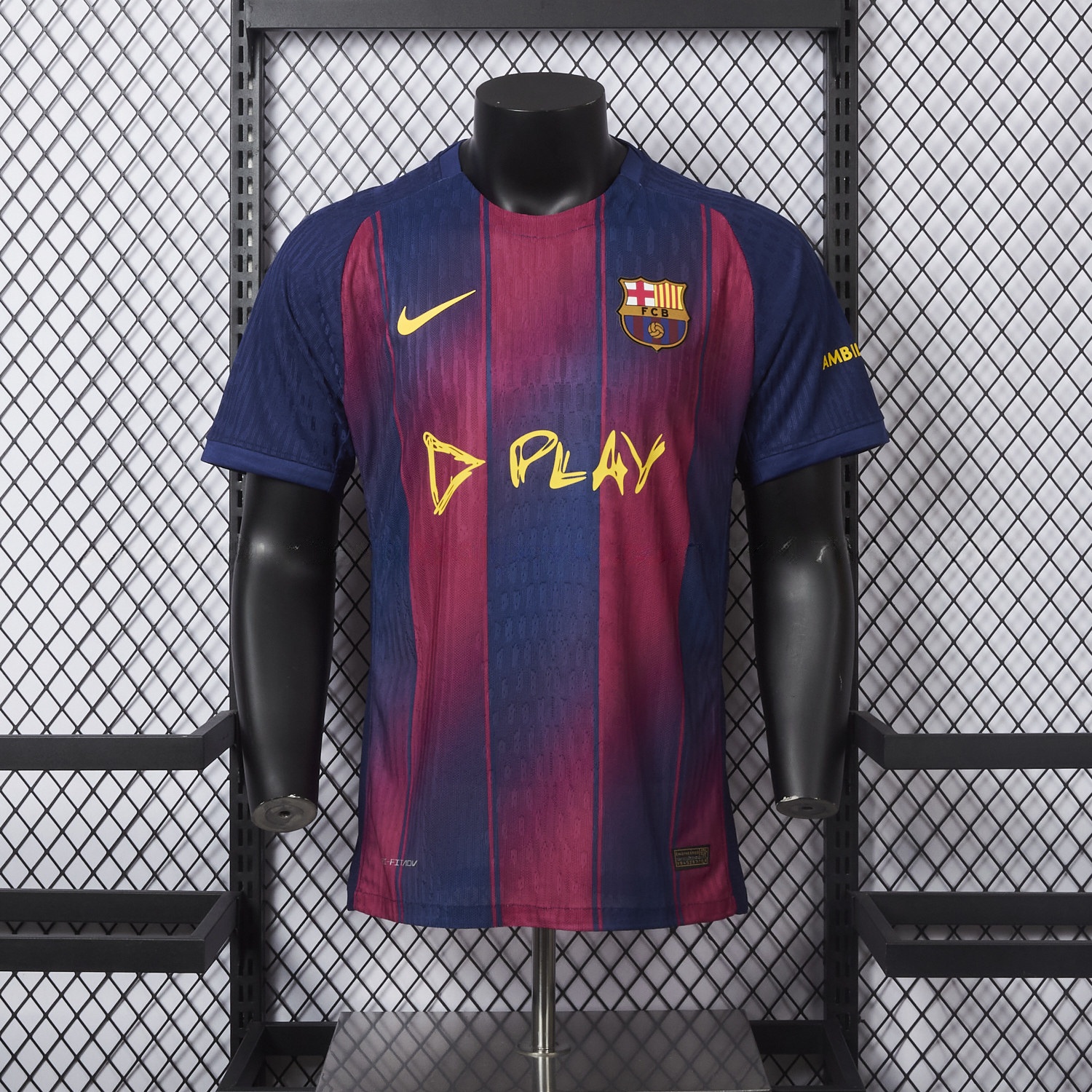 Barcelona 25-26 Ed Sheeran Home Special Jersey - Player Version - ReplicasJersey