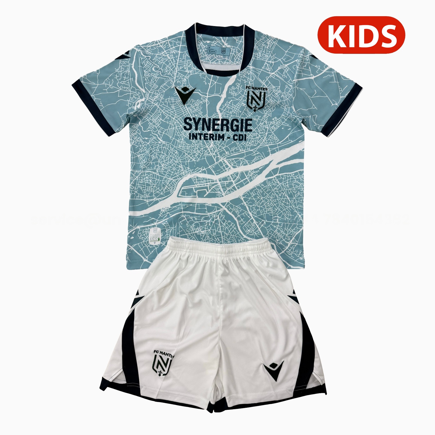 Nantes 25-26 Away Kids Kit - ReplicasJersey