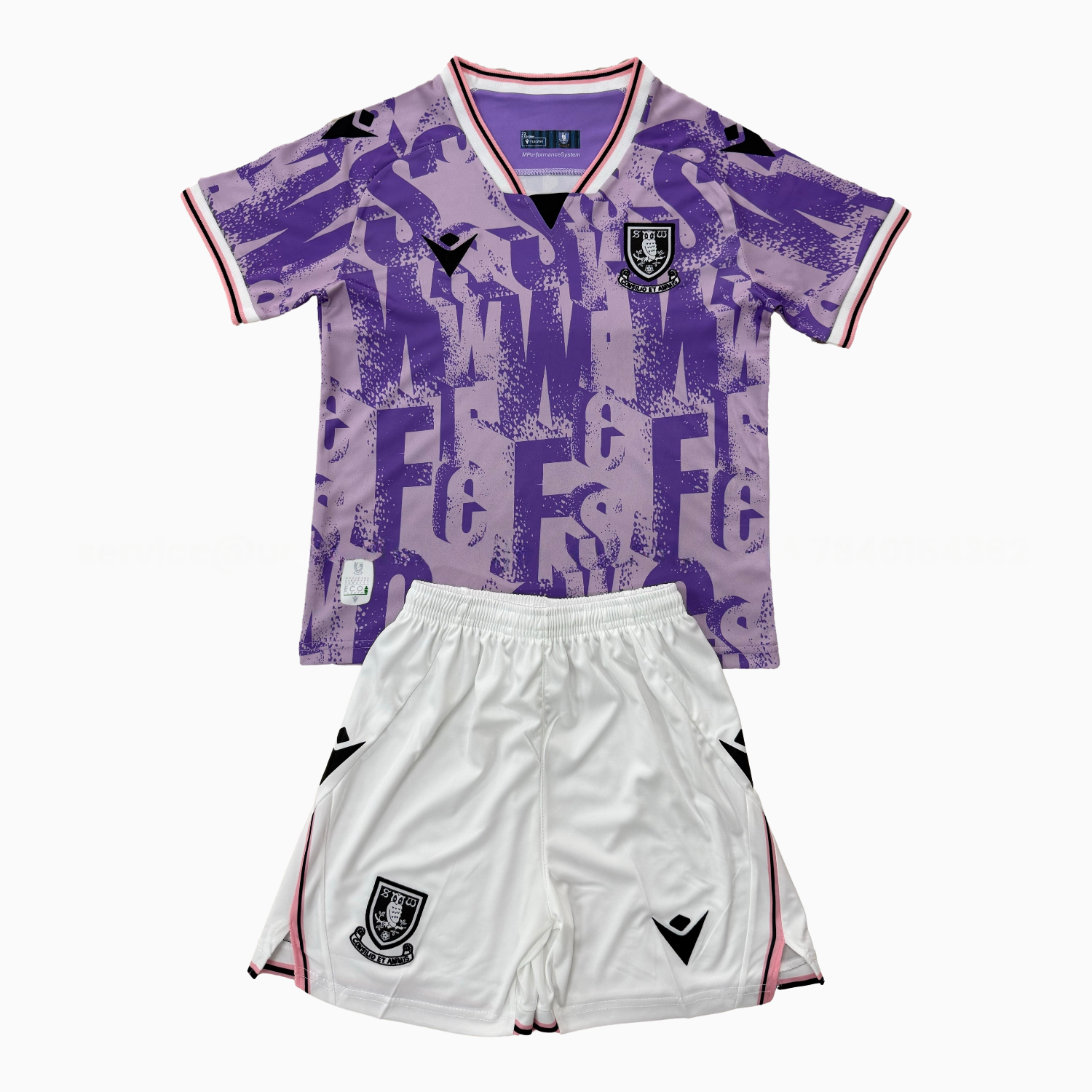 Sheffield Wednesday 25-26 Away Kids Kit - ReplicasJersey