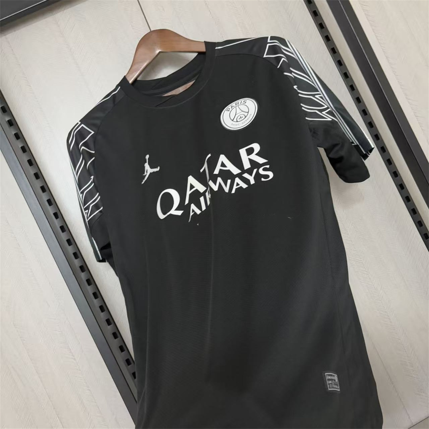 Paris Saint-Germain PSG 25-26 JD Black Special Jersey - Fans Version - ReplicasJersey