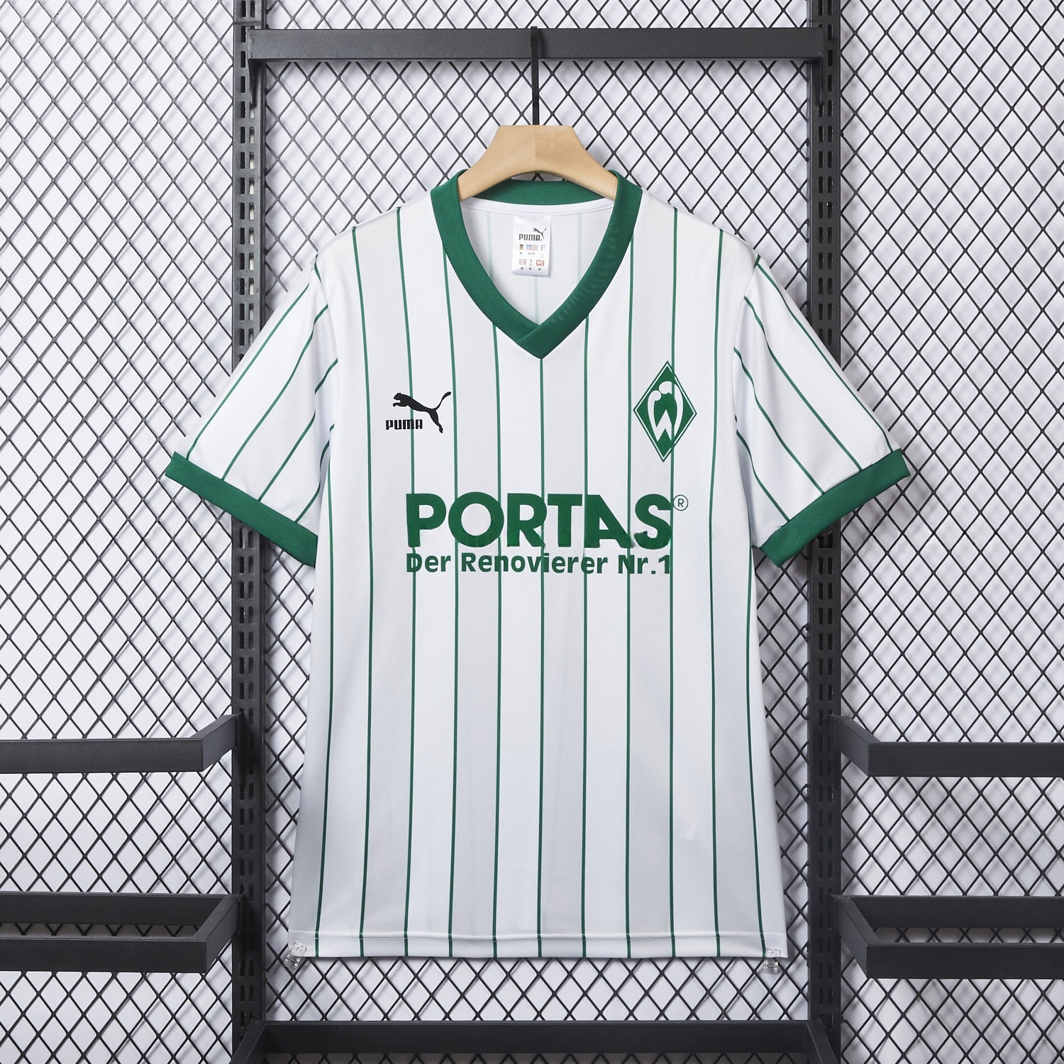 Retro Werder Bremen 1987-88 Home Jersey - ReplicasJersey
