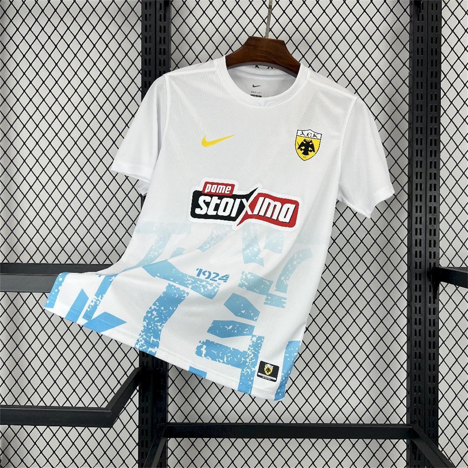 AEK Athens 25-26 Third White Jersey - Fans Version - ReplicasJersey