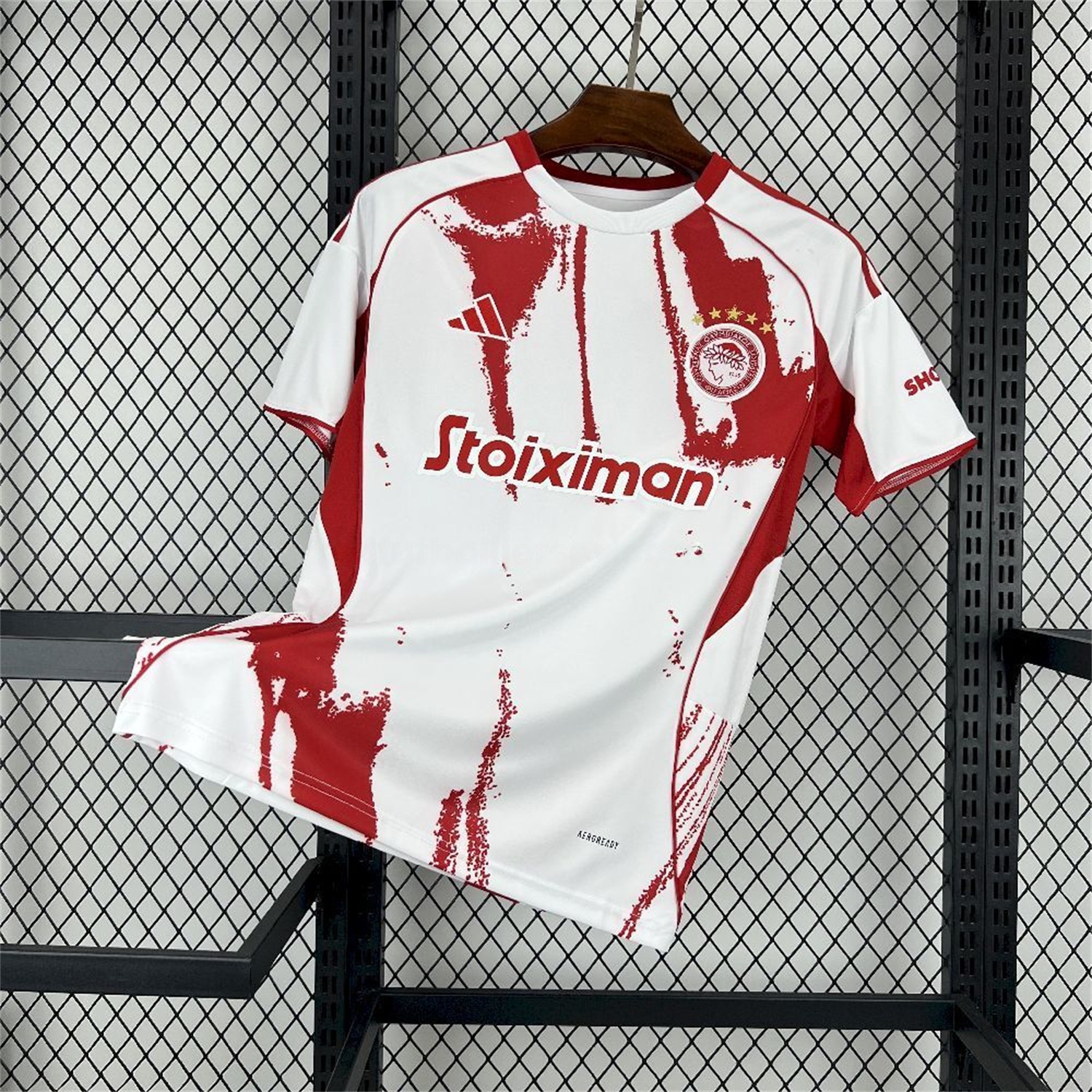 Olympiacos 25-26 Away White Jersey - Fans Version - ReplicasJersey
