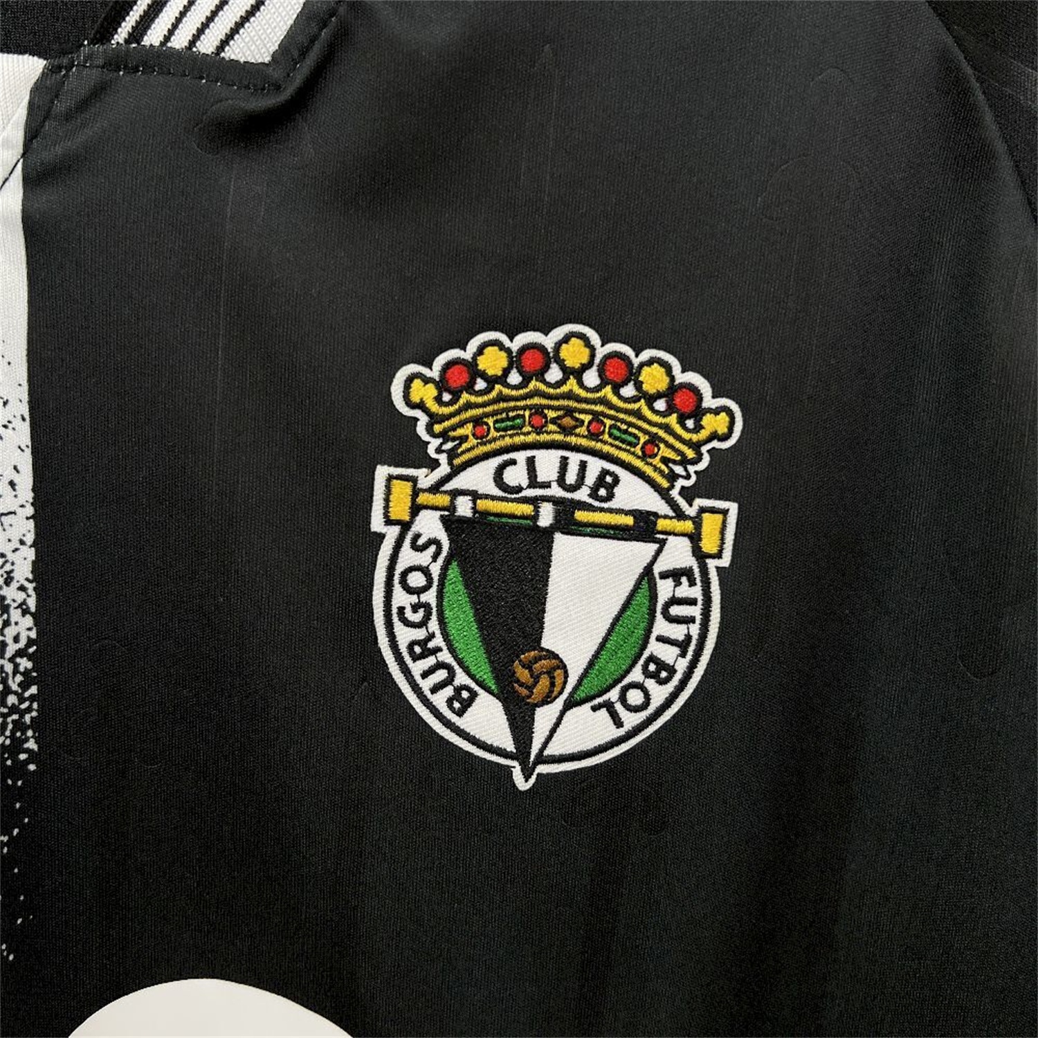 Burgos 25-26 Away Black Jersey - Fans Version - ReplicasJersey