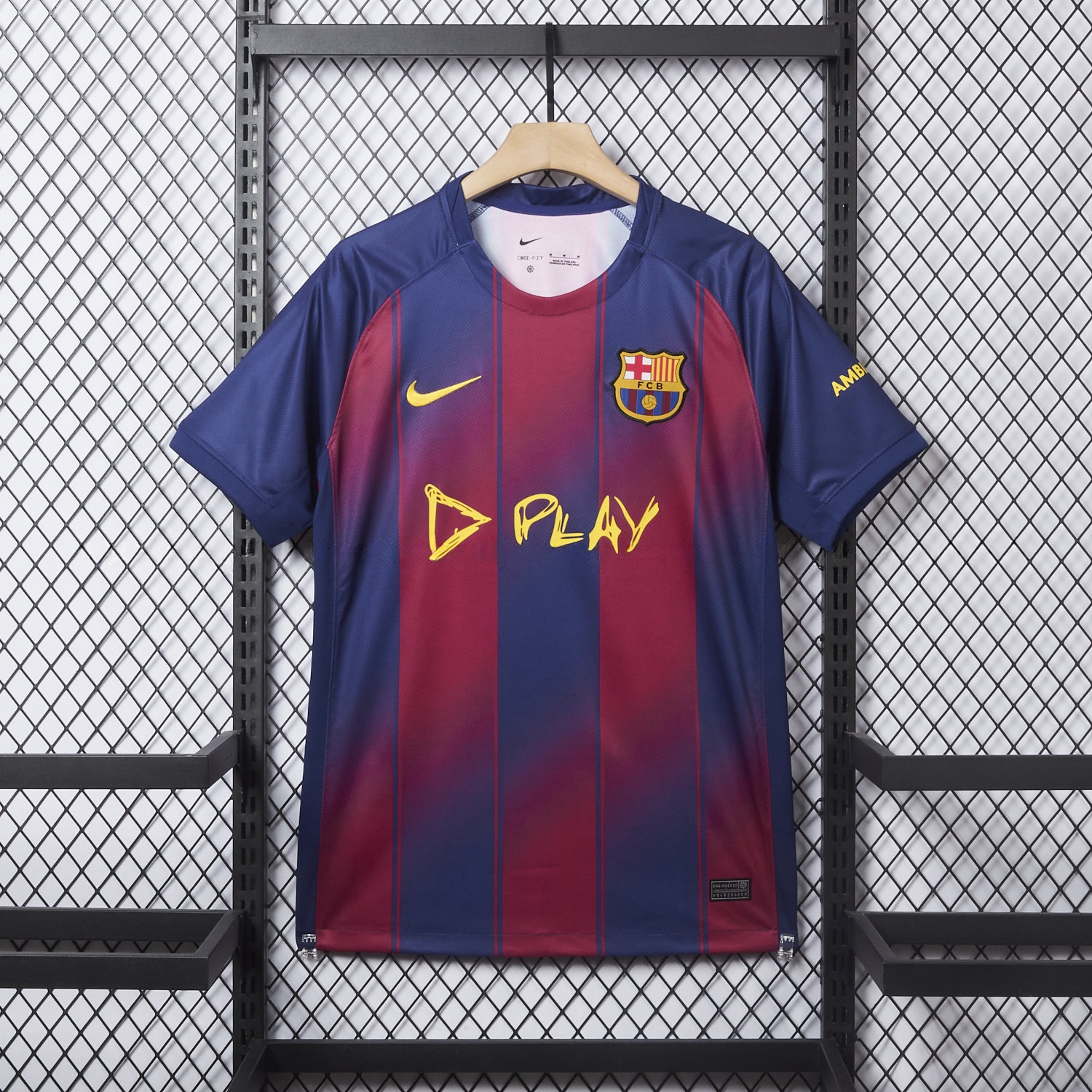 Barcelona 25-26 Ed Sheeran Home Special Jersey - Fans Version - ReplicasJersey