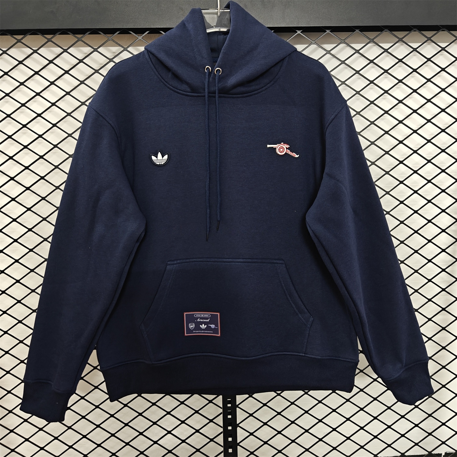 Arsenal 25-26 Originals Terrace Icon Unisex Pullover Hoodie - ReplicasJersey