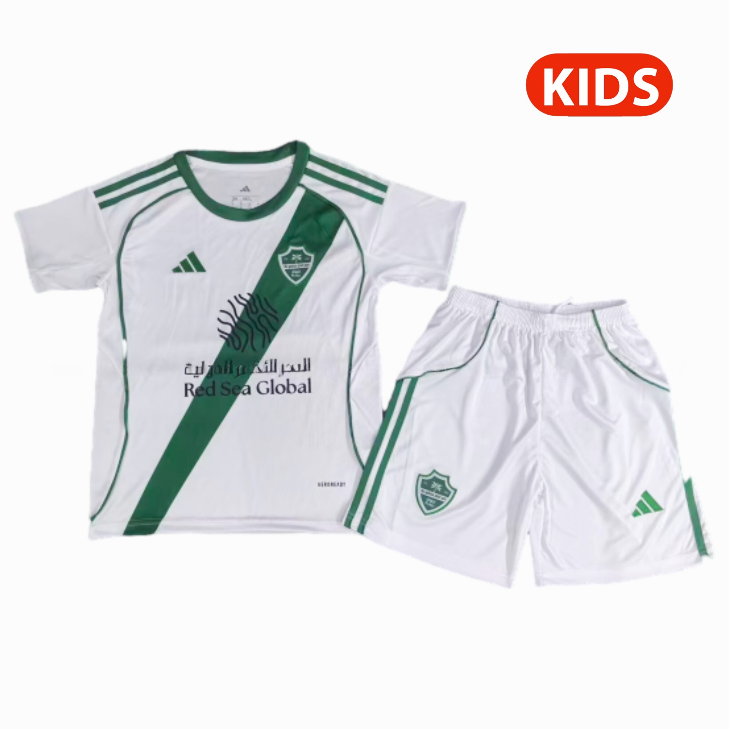 Al-Ahli SFC Jeddah Nationals 25-26 Home Kids Kit - ReplicasJersey