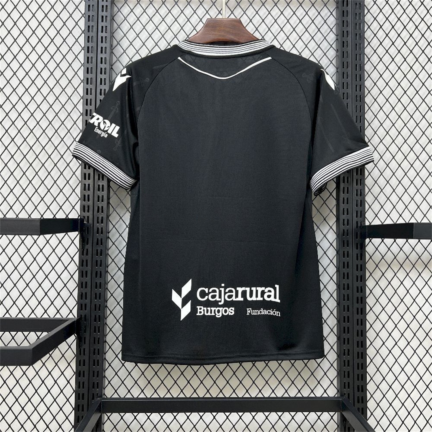 Burgos 25-26 Away Black Jersey - Fans Version - ReplicasJersey
