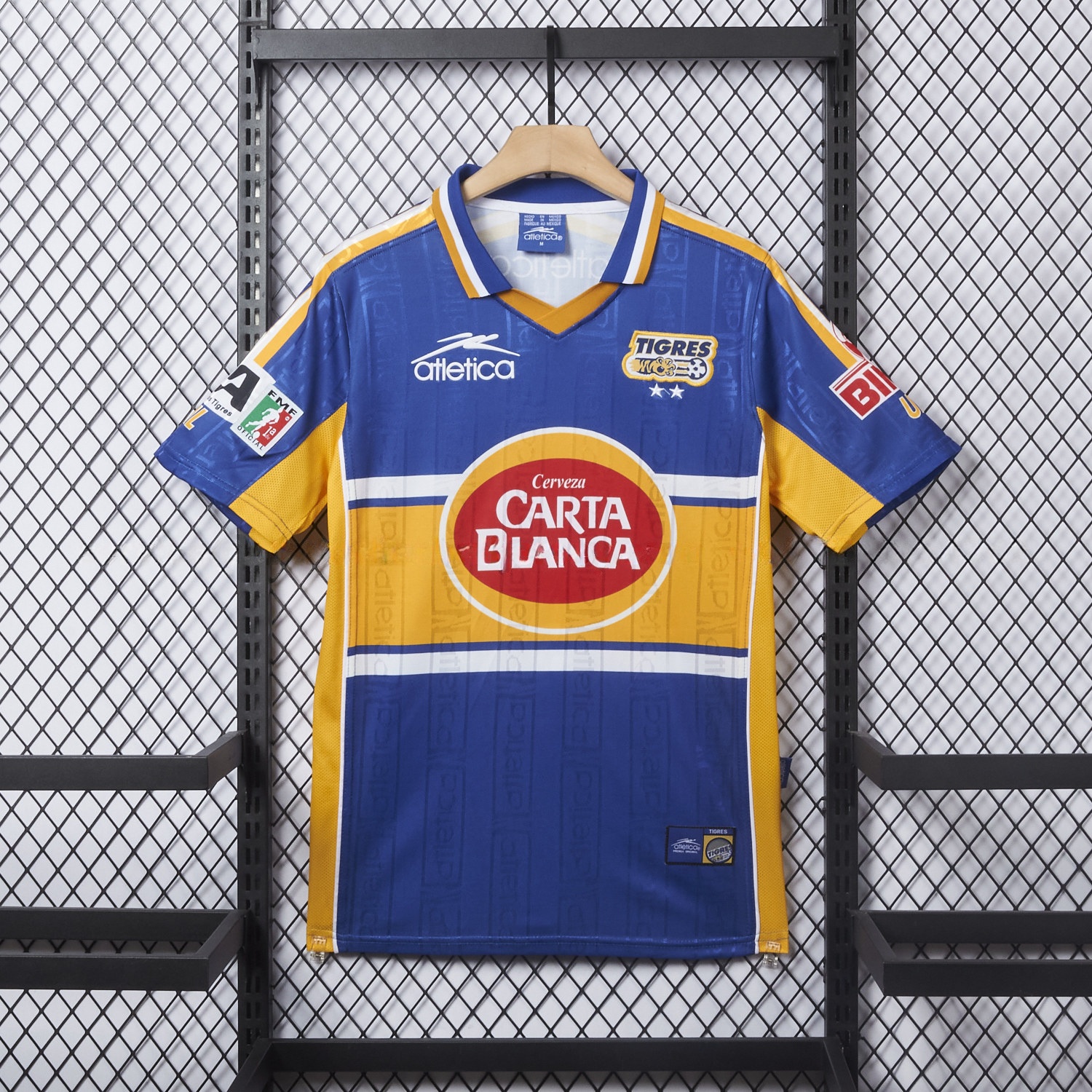 Retro Tigres UANL 1999-00 Away Jersey - ReplicasJersey
