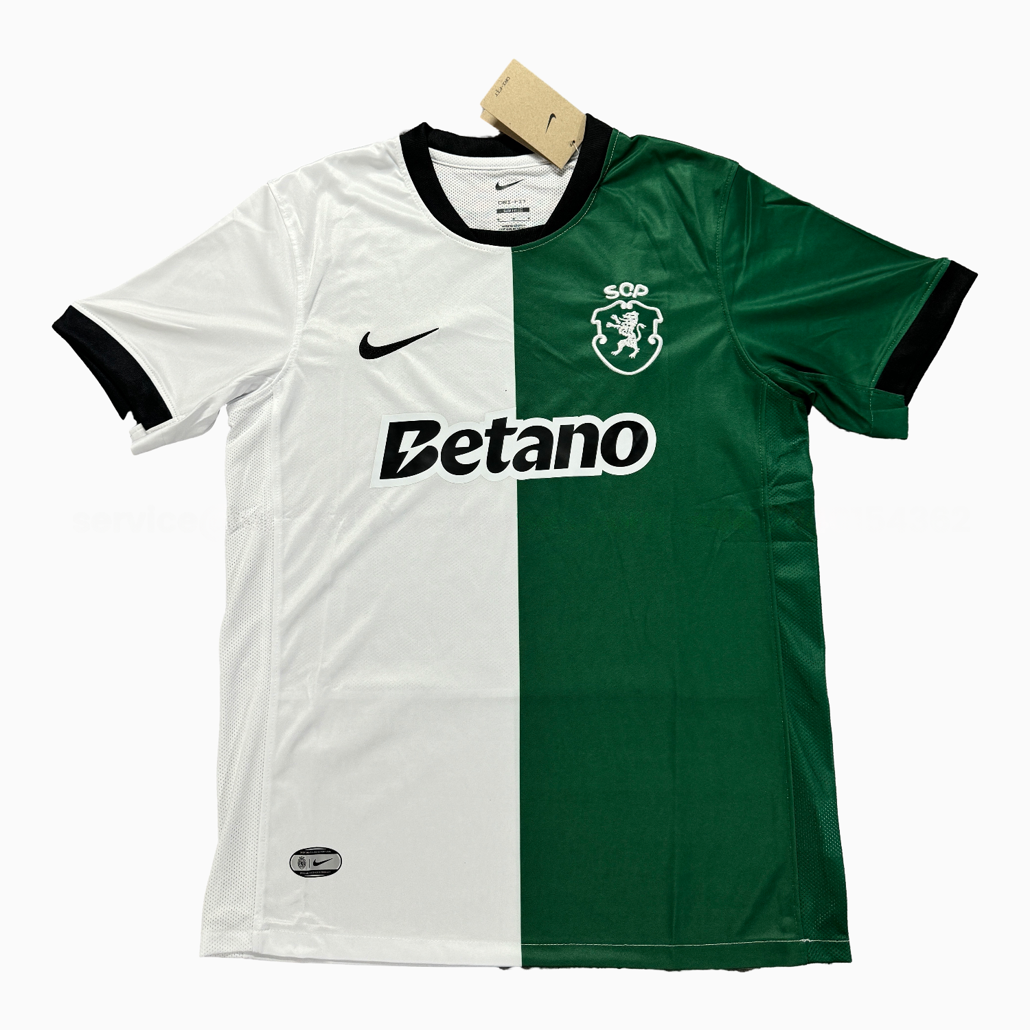 Sporting CP 25-26 Green And White Special Jersey - Fans Version - ReplicasJersey