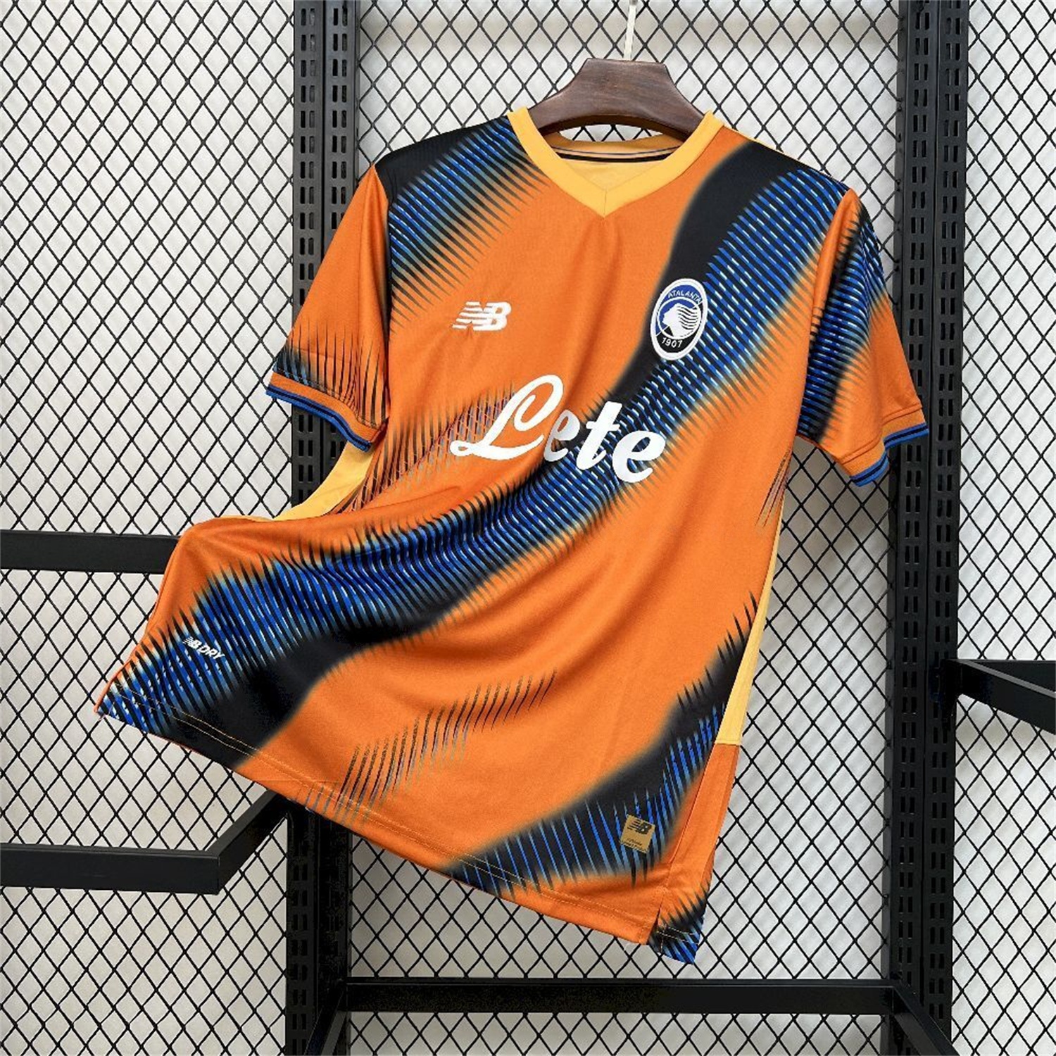 Atalanta 25-26 Third Orange And Blue Jersey - Fans Version - ReplicasJersey