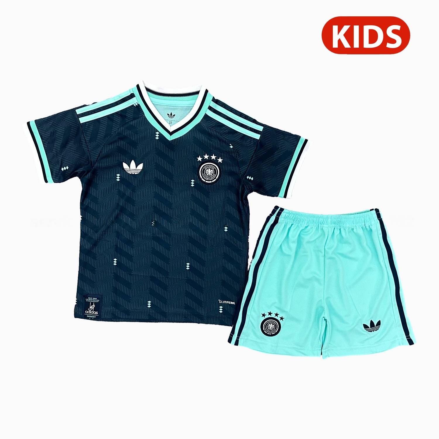 Germany 25-26 Away (Informal-release Version) Kids Kit - ReplicasJersey