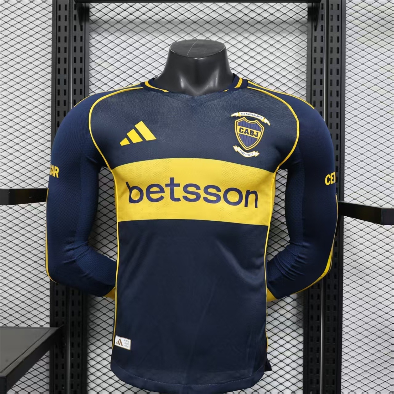 Boca Juniors 25-26 Home Long Sleeves Jersey - Player Version - ReplicasJersey