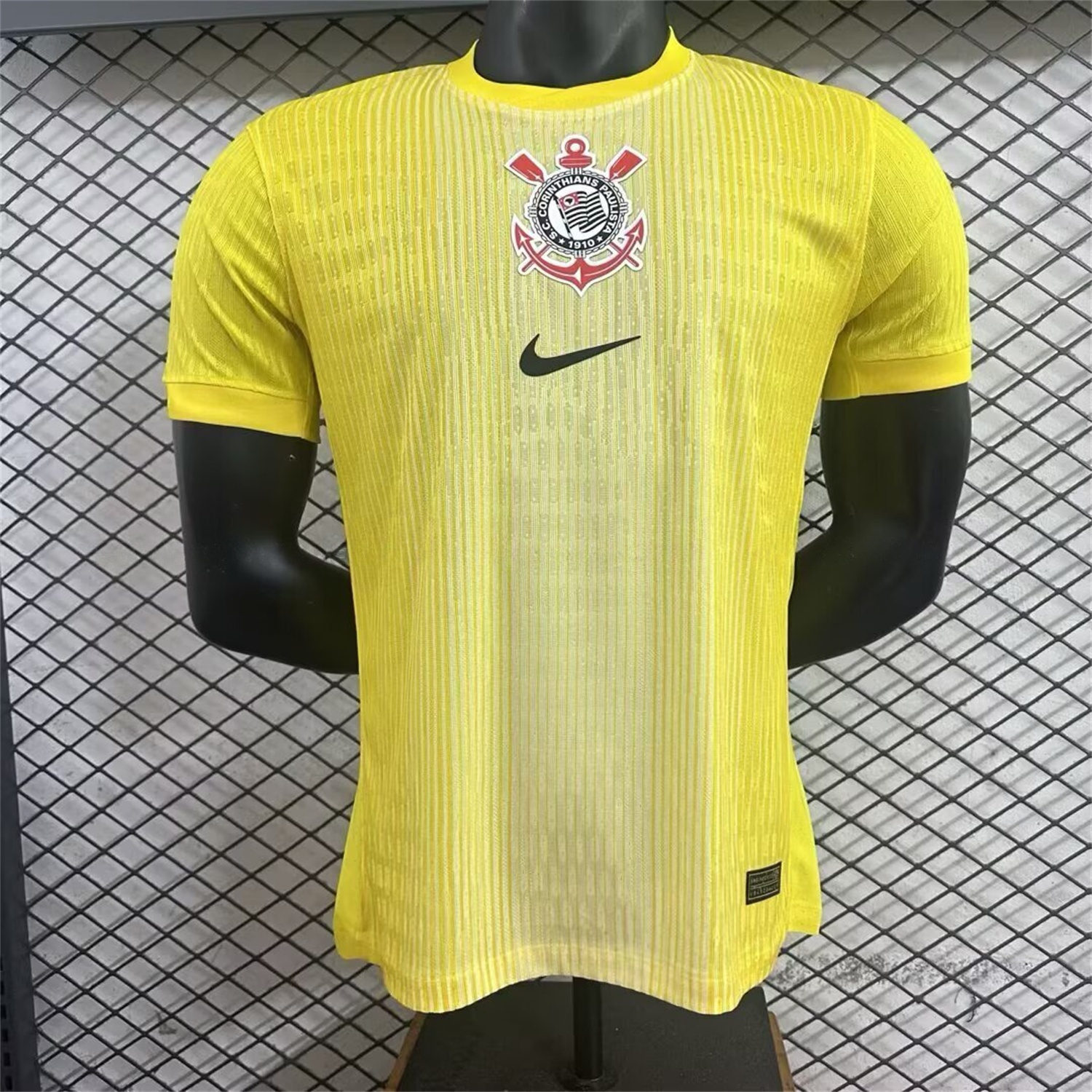 Corinthians 25-26 Goalkeeper Yellow Jersey - Player Version - ReplicasJersey