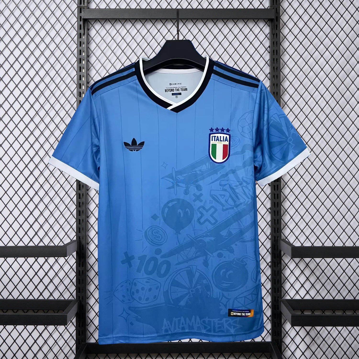 Italy 2026 BGAMING Special Blue Jersey - Fans Version - ReplicasJersey