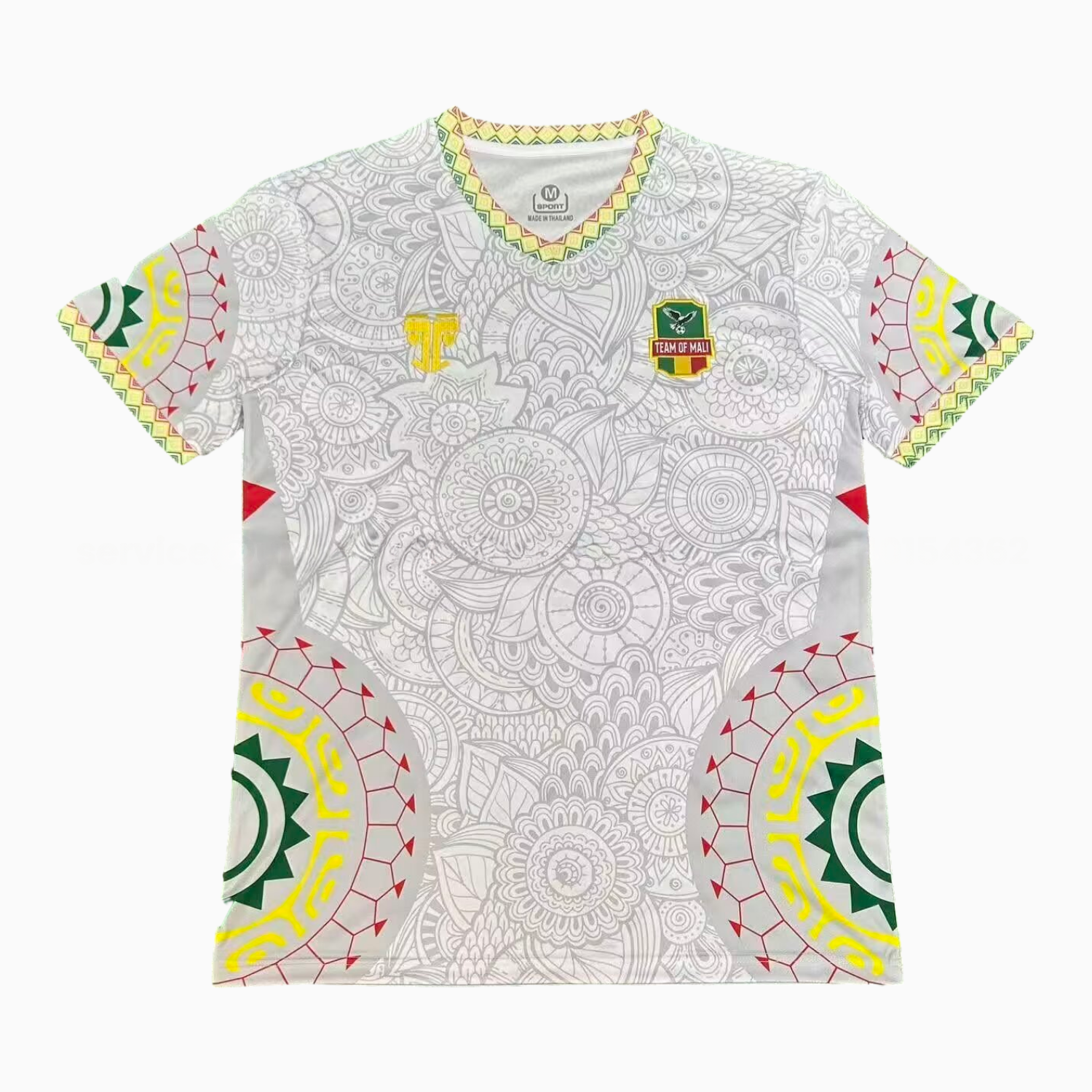 Mali 25-26 White Special Jersey - Fans Version - ReplicasJersey