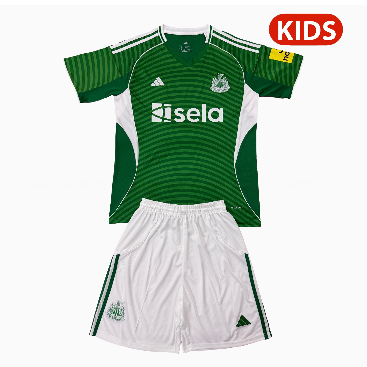 Newcastle United 25-26 Away Kids Kit - ReplicasJersey