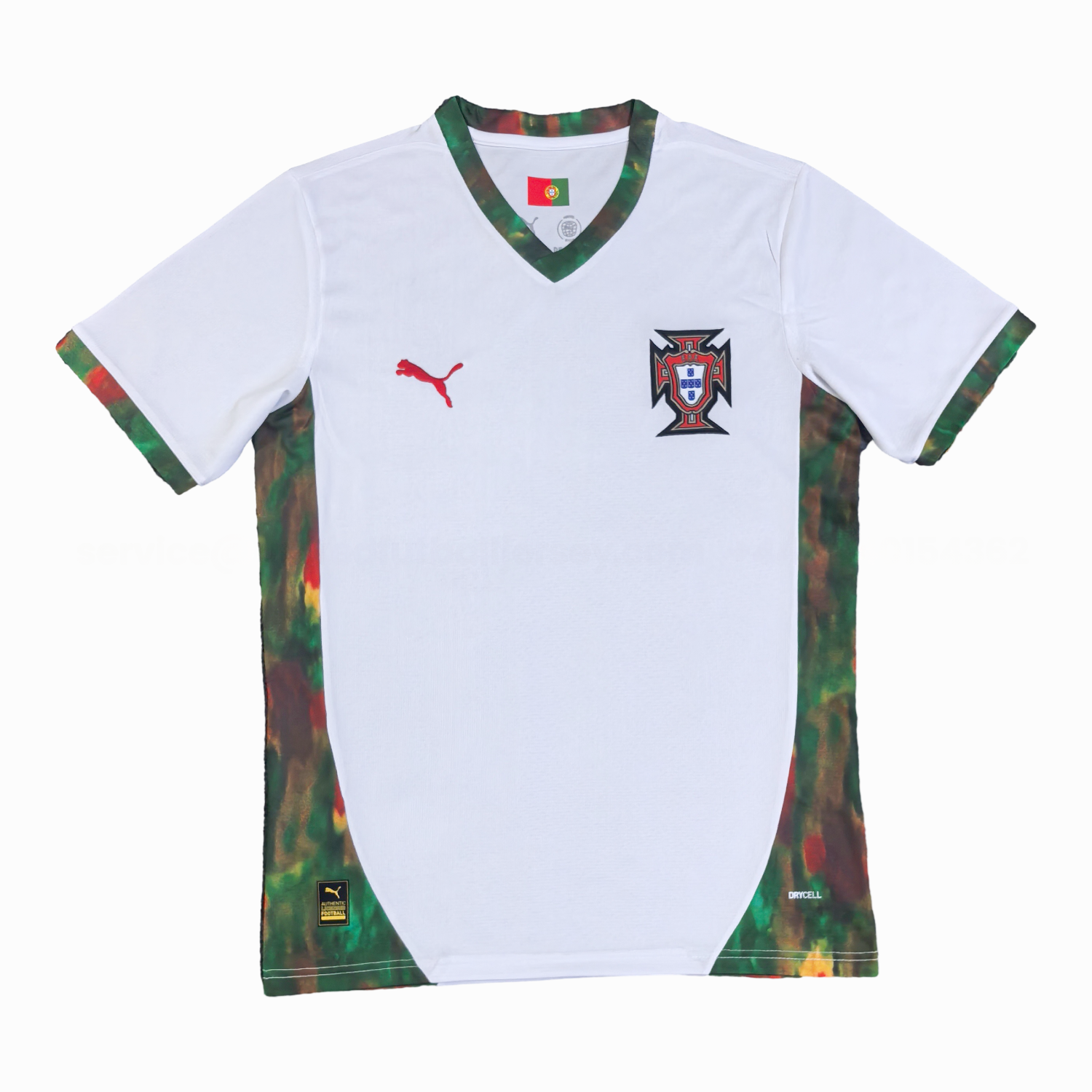 Portugal 2026 White And Green Special Jersey - Fans Version - ReplicasJersey
