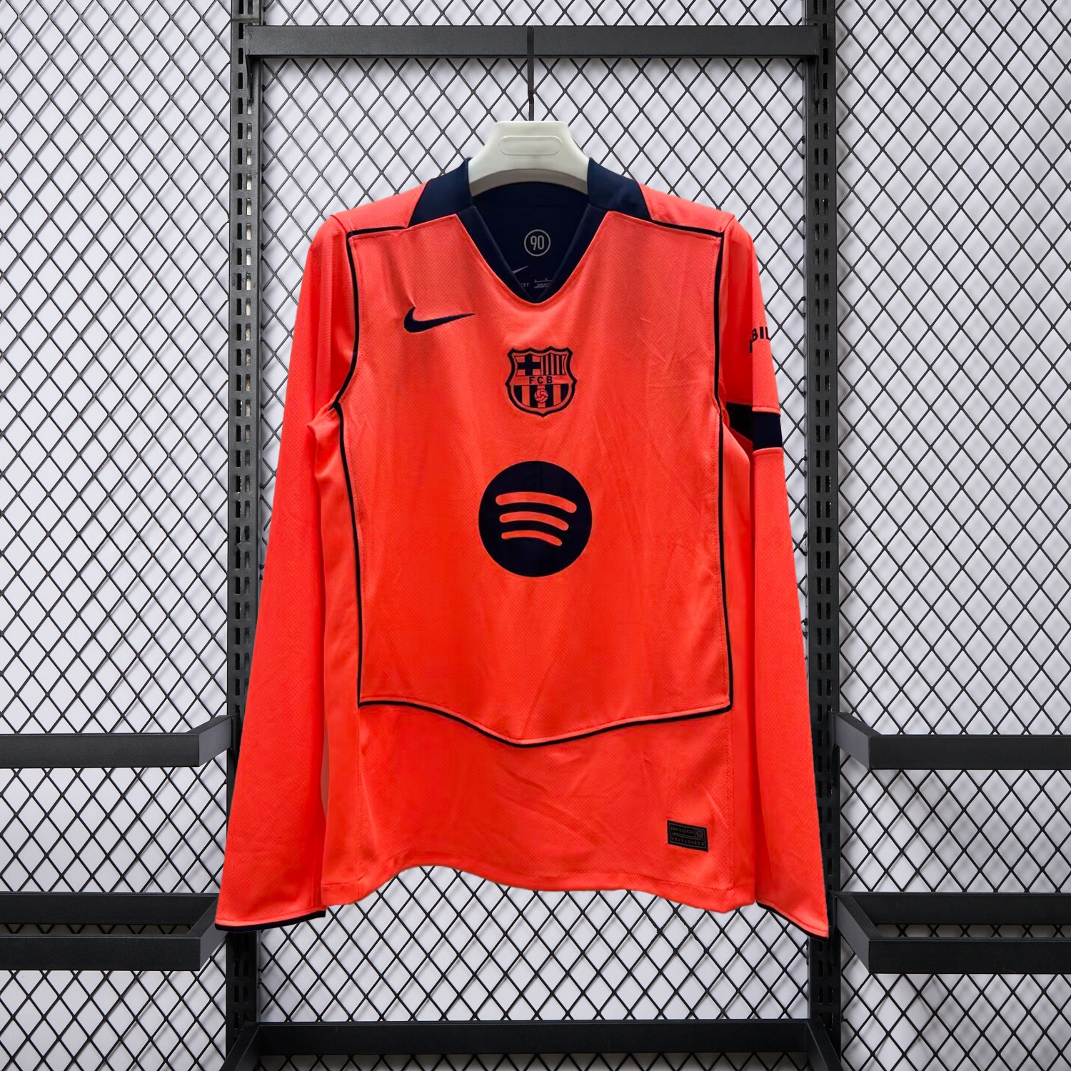 Barcelona 25-26 Third Long Sleeves Jersey - Fans Version - ReplicasJersey