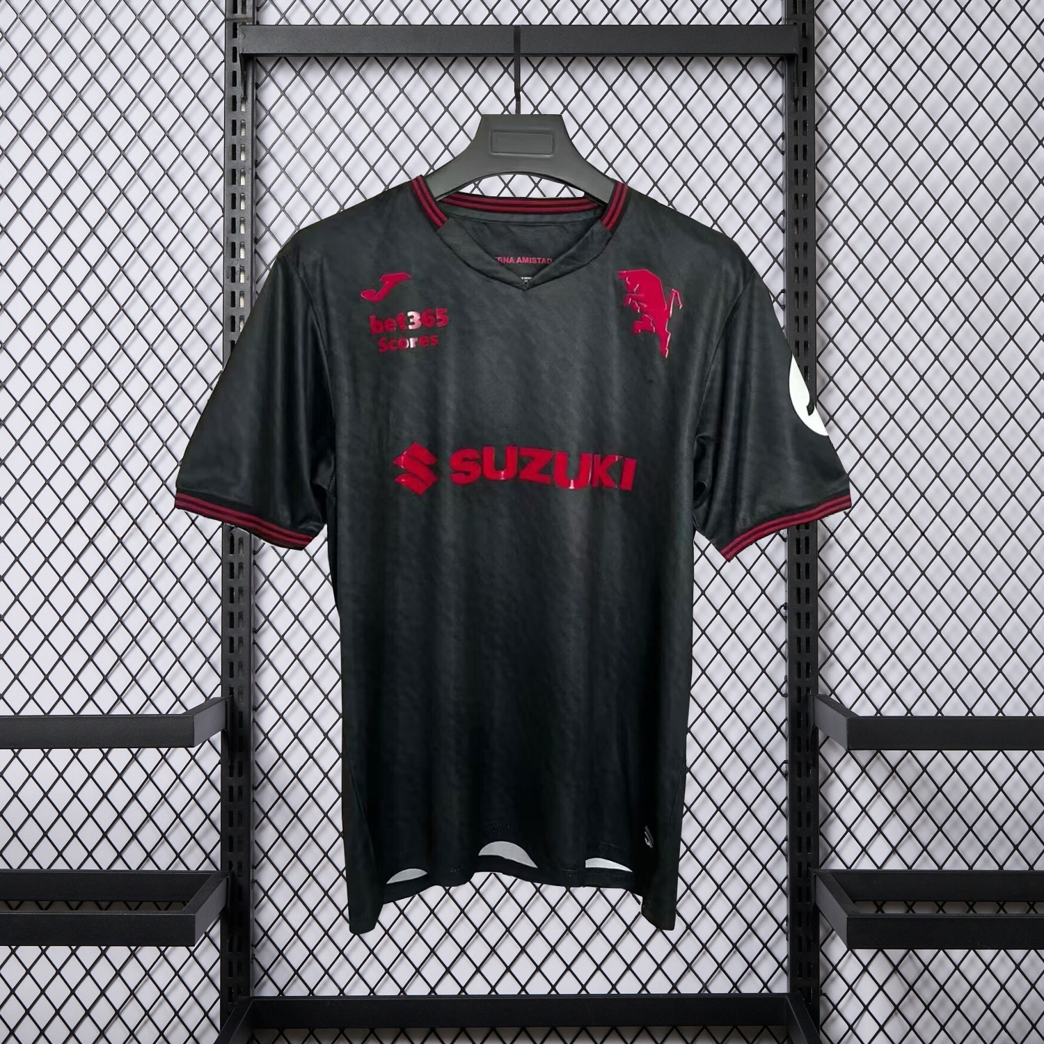Torino 25-26 120th Anniversary Black Special Jersey - Fans Version - ReplicasJersey